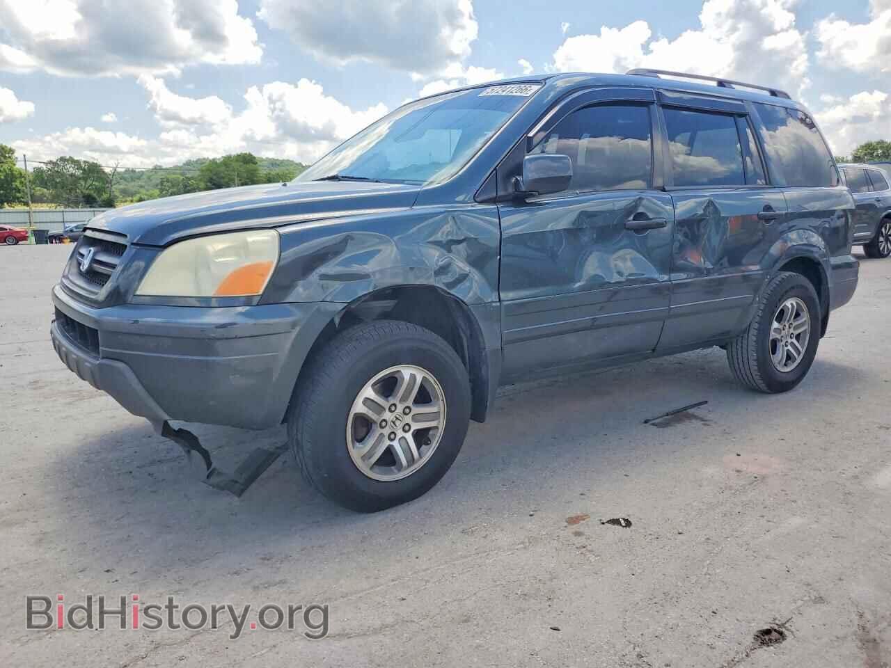 Photo 5FNYF18555B011205 - HONDA PILOT 2005