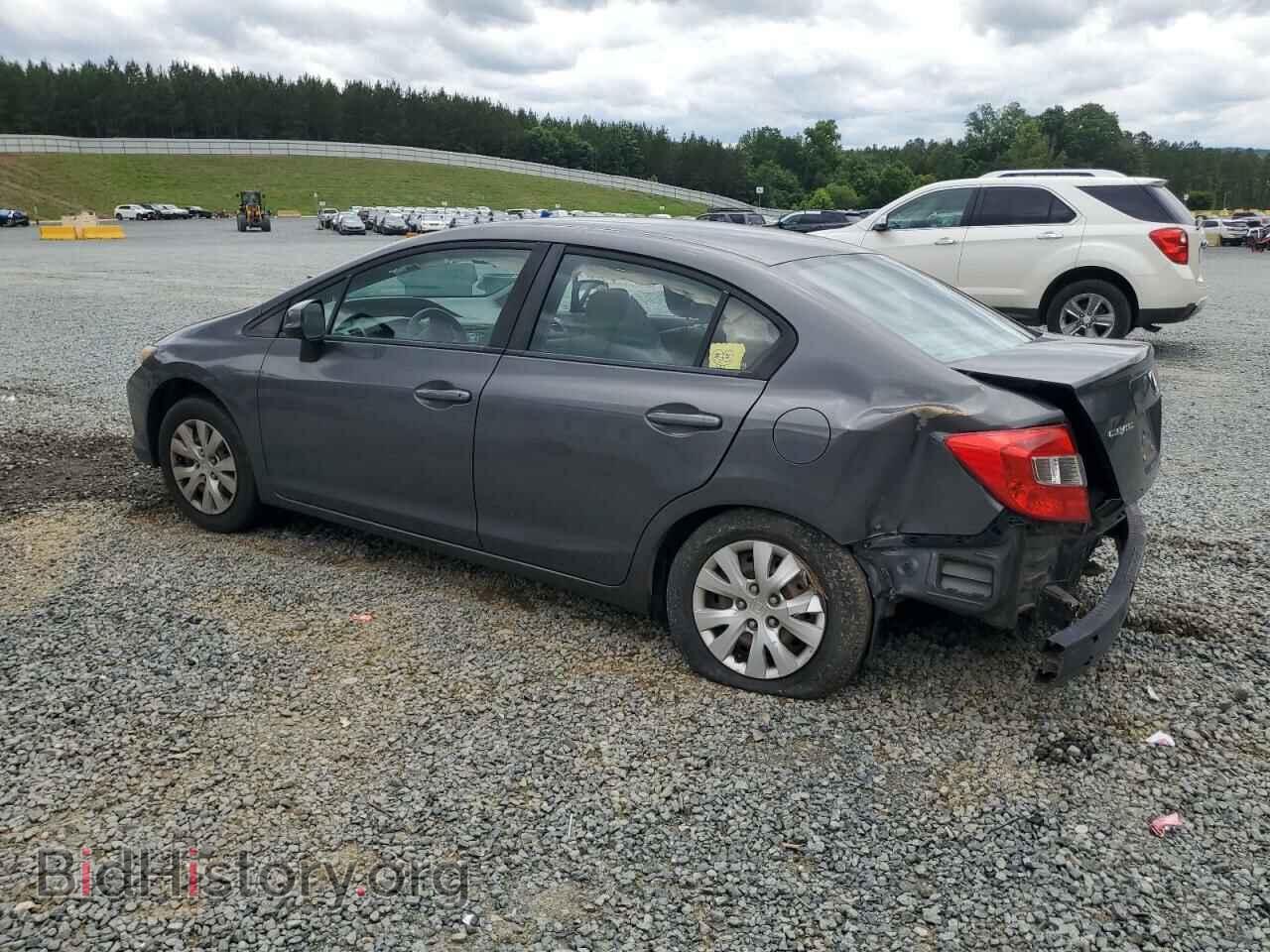 2012 HONDA CIVIC - VIN: 2HGFB2F50CH570357 - Фото 2