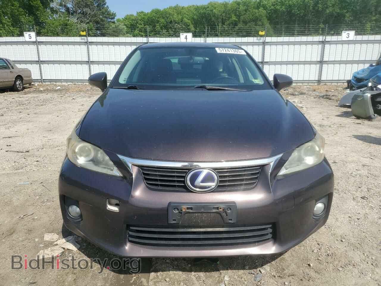 2012 LEXUS CT 200 - VIN: JTHKD5BH6C2086256 - Фото 5
