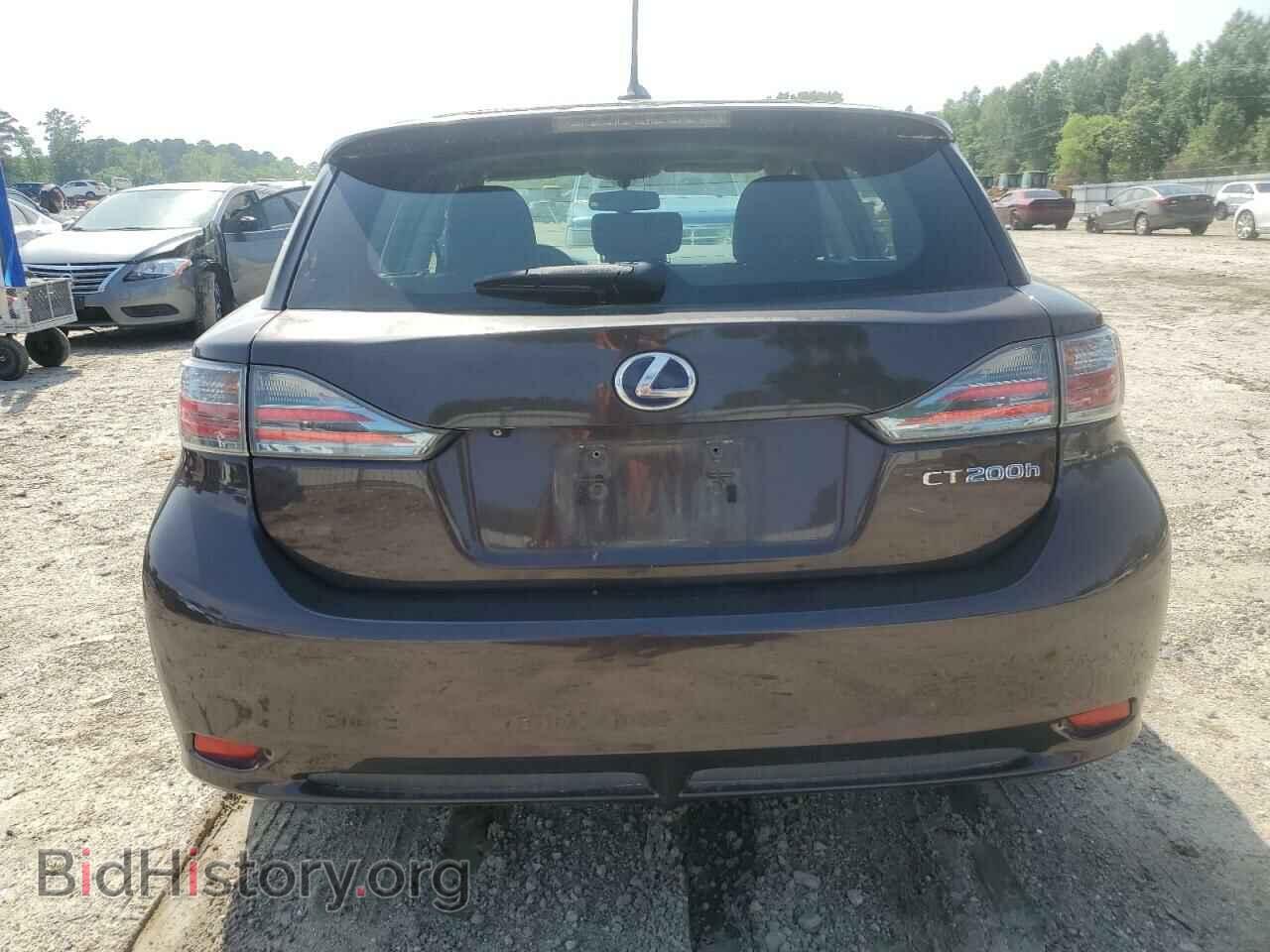 2012 LEXUS CT 200 - VIN: JTHKD5BH6C2086256 - Фото 6