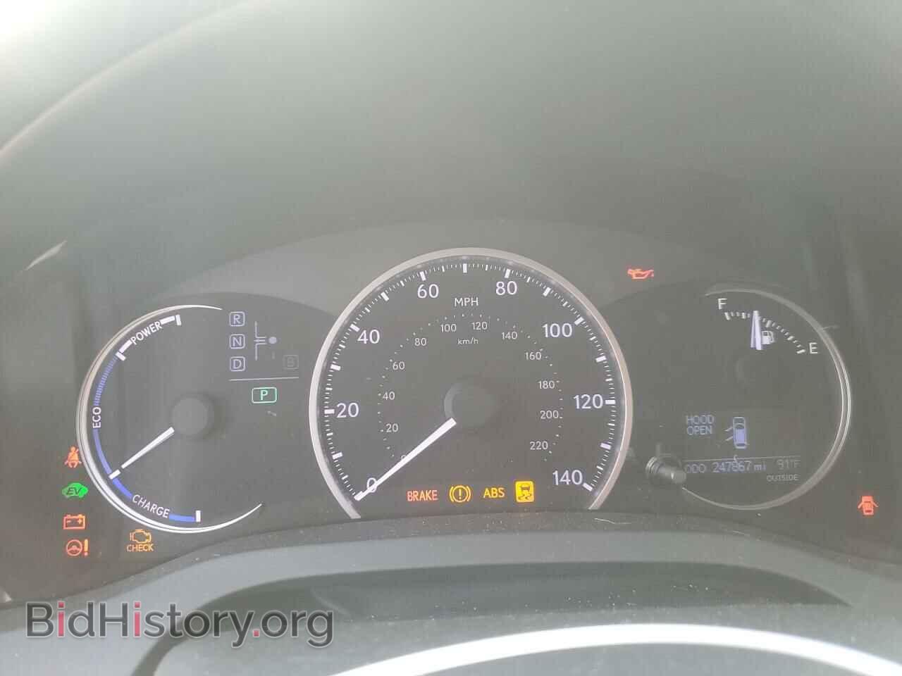 2012 LEXUS CT 200 - VIN: JTHKD5BH6C2086256 - Фото 9