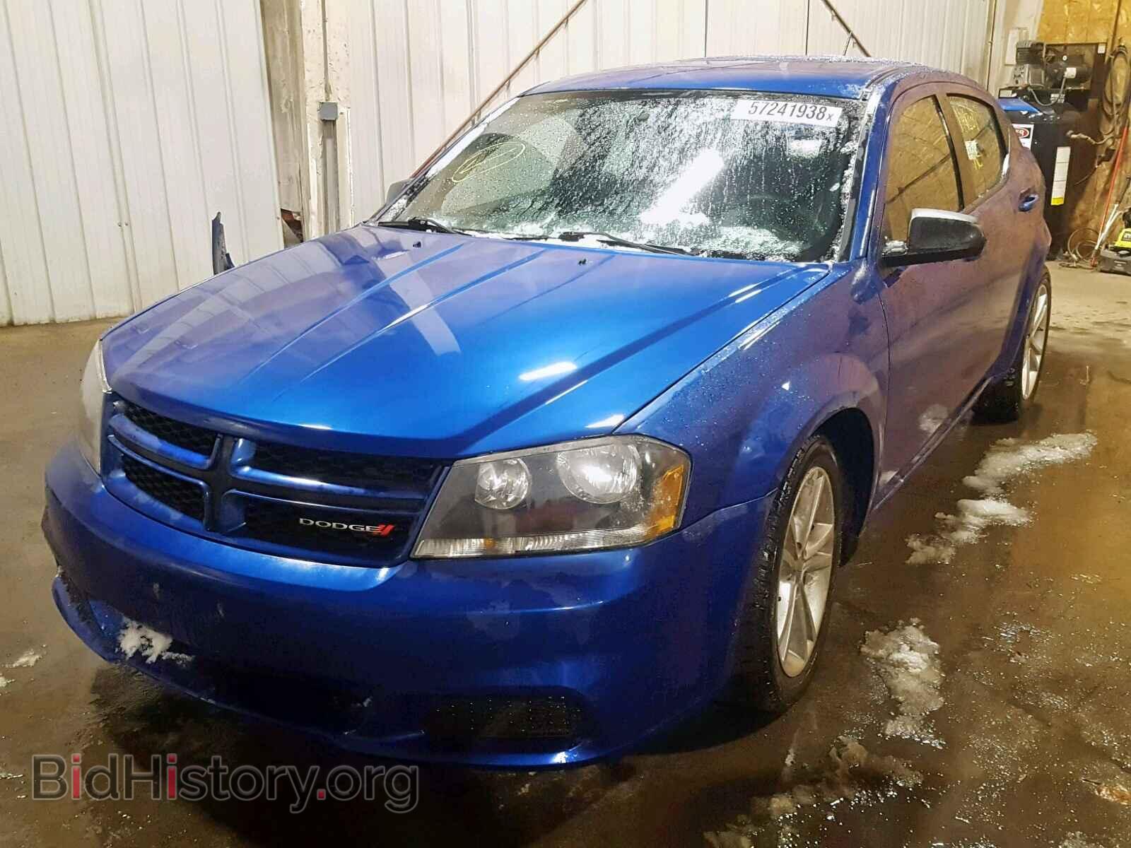 2013 DODGE AVENGER - VIN: 1C3CDZAG5DN771889 - Фото 2