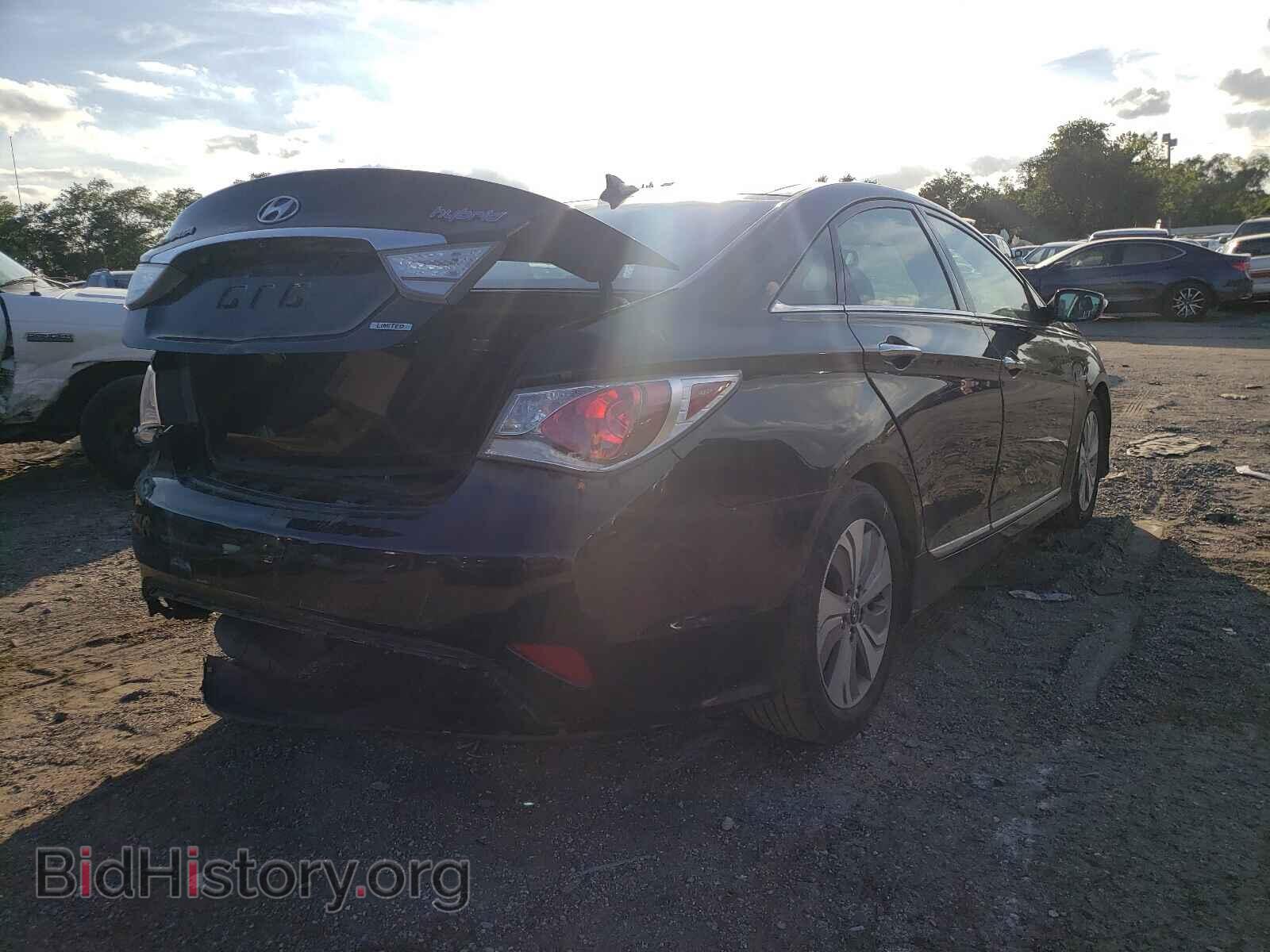 2014 HYUNDAI SONATA - VIN: KMHEC4A41EA109117 - Фото 4