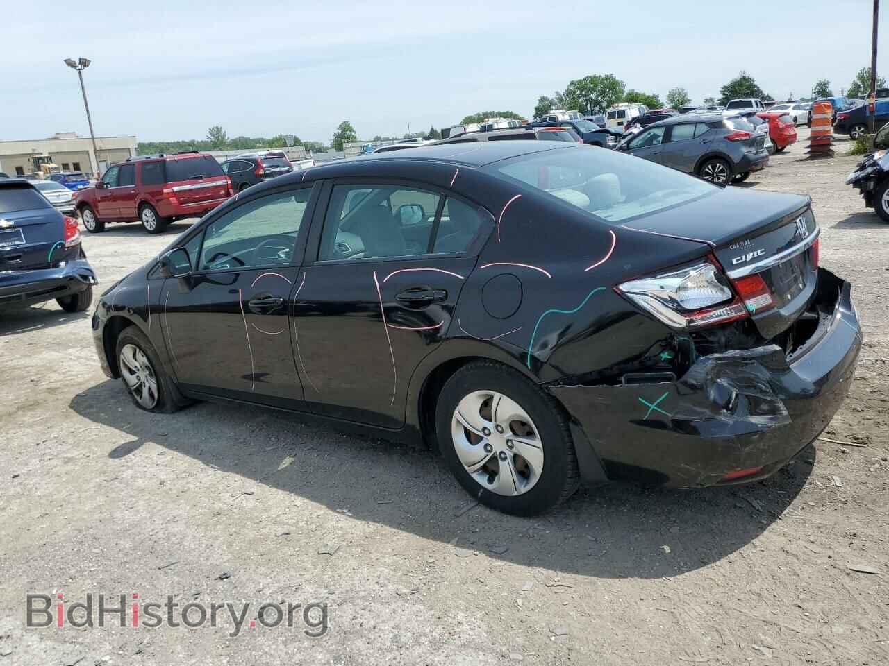 2013 HONDA CIVIC - VIN: 19XFB2F58DE086707 - Фото 2