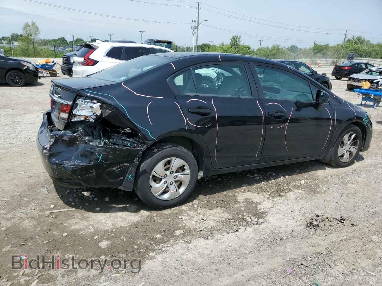 2013 HONDA CIVIC - VIN: 19XFB2F58DE086707 - Фото 3