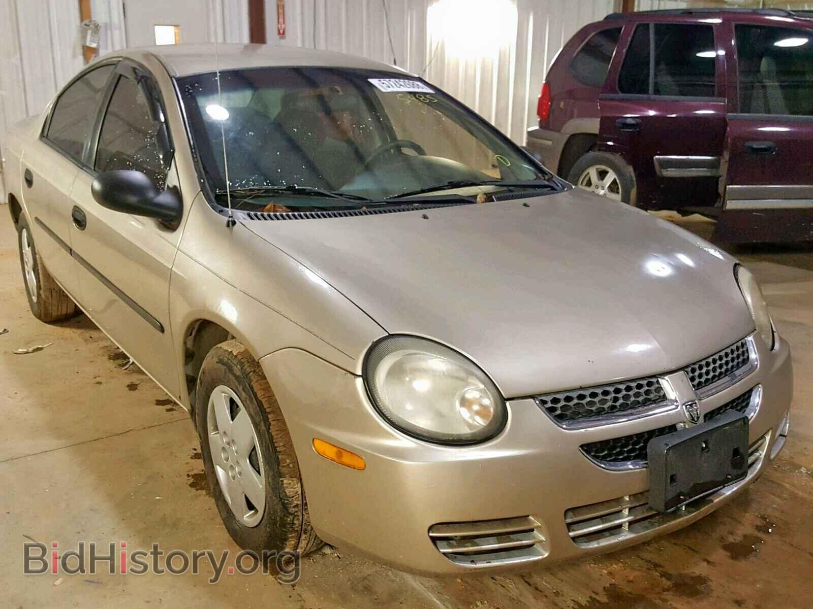 Photo 1B3ES26C53D135485 - DODGE NEON 2003