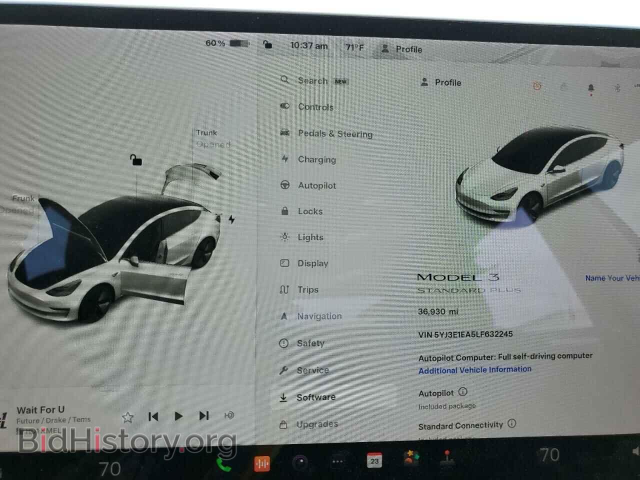 2020 TESLA MODEL 3 - VIN: 5YJ3E1EA5LF632245 - Фото 9