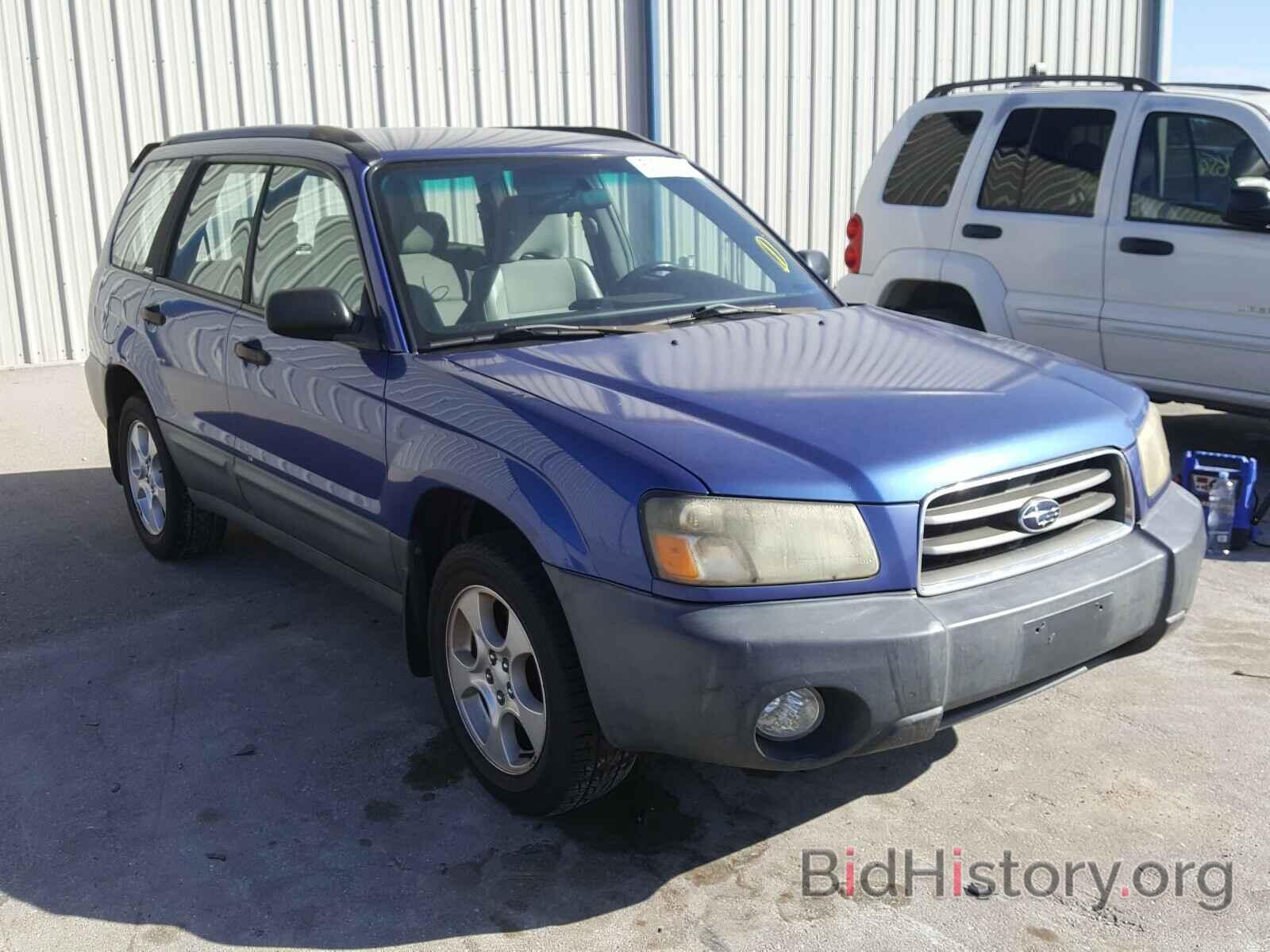 Photo JF1SG63693H712316 - SUBARU FORESTER 2003