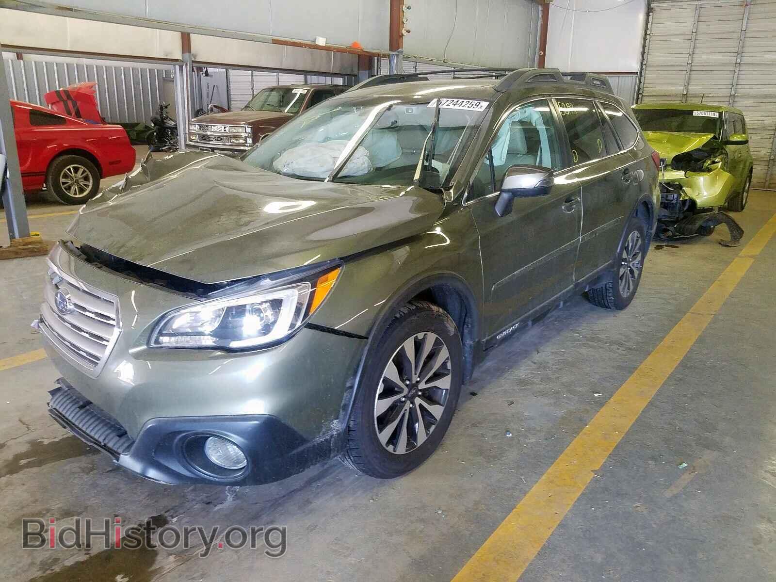 2016 SUBARU OUTBACK - VIN: 4S4BSENC3G3212947 - Фото 2