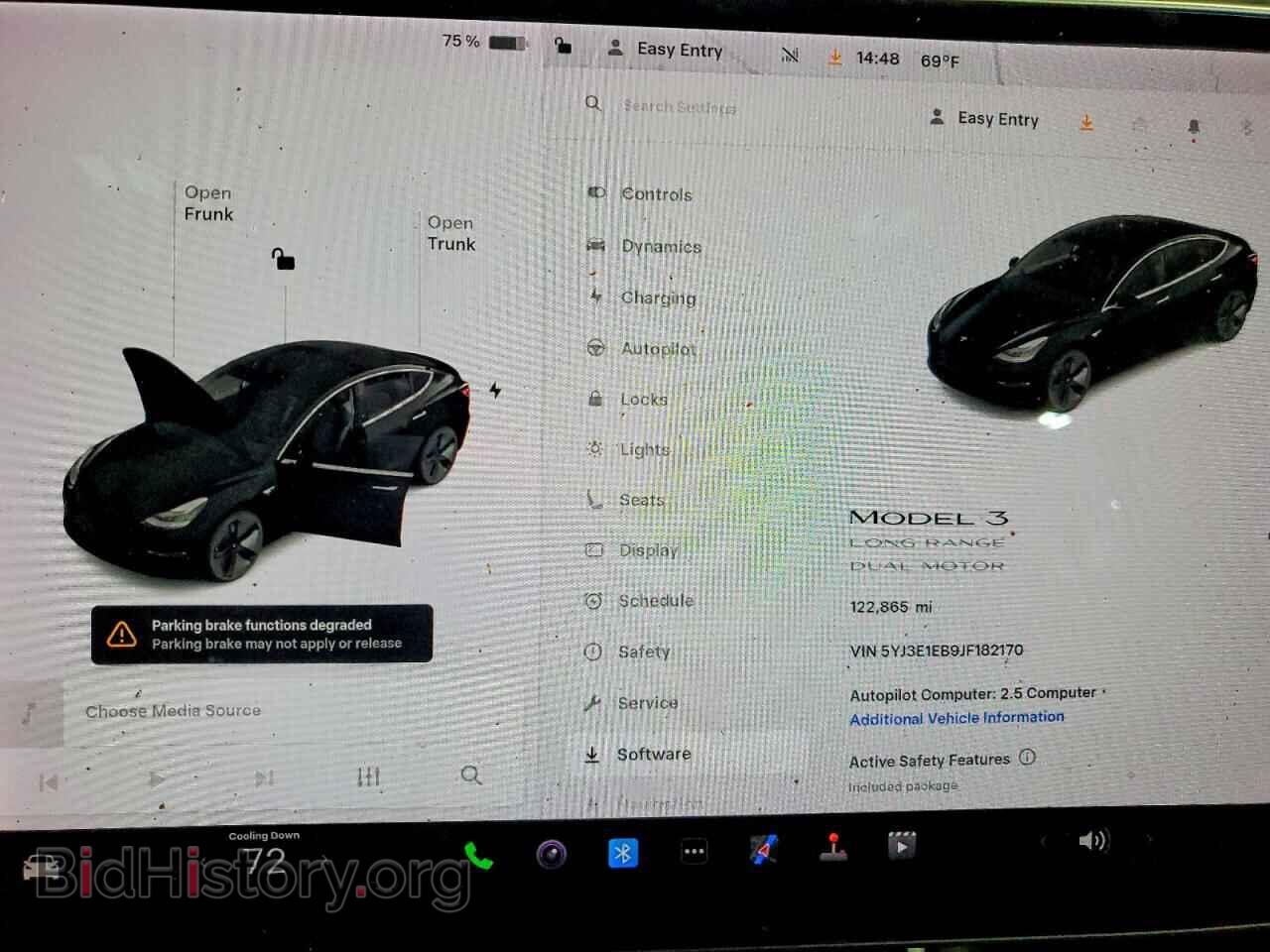 2018 TESLA MODEL 3 - VIN: 5YJ3E1EB9JF182170 - Фото 9