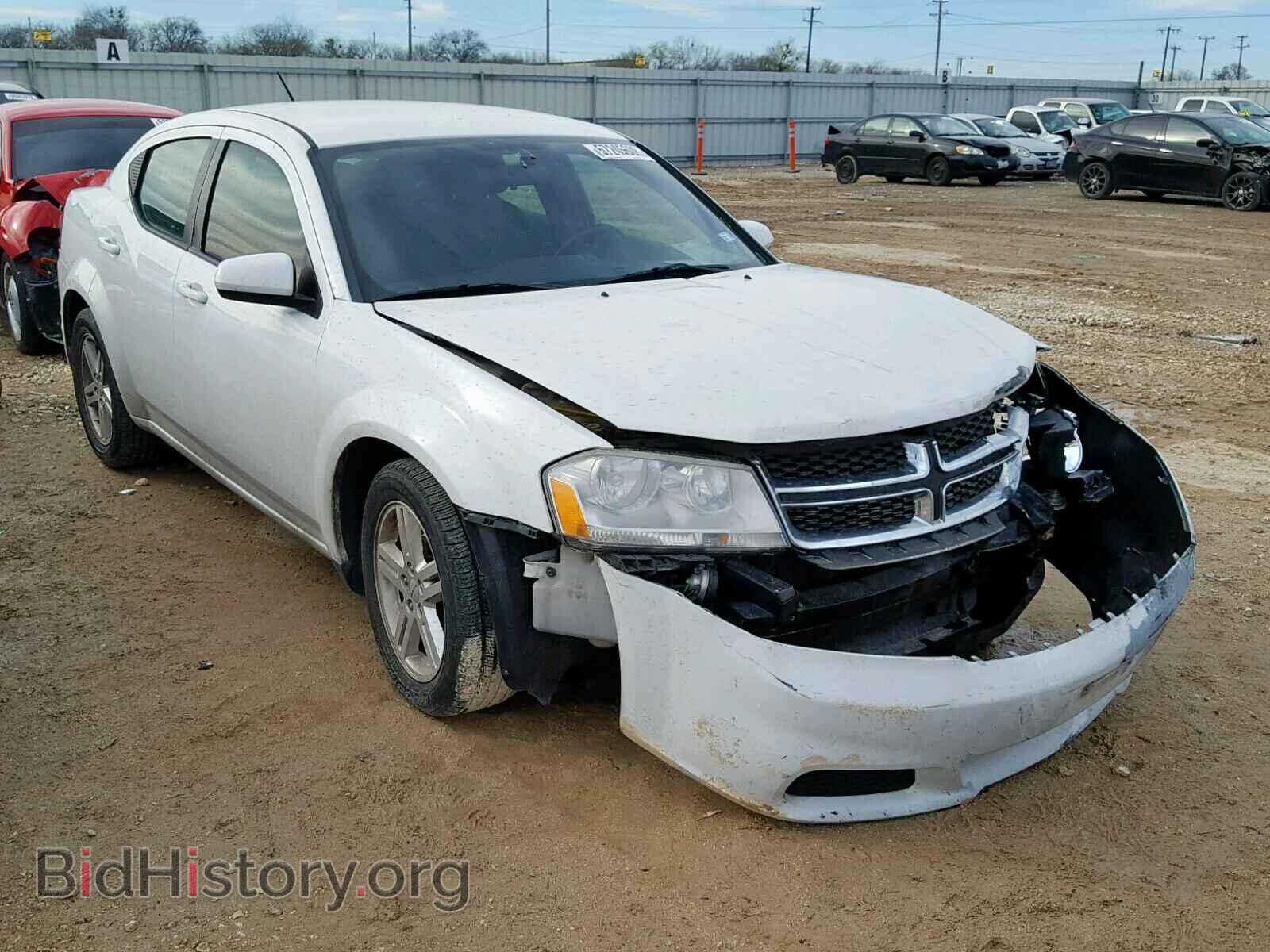 Photo 1C3CDZCBXCN237125 - DODGE AVENGER 2012
