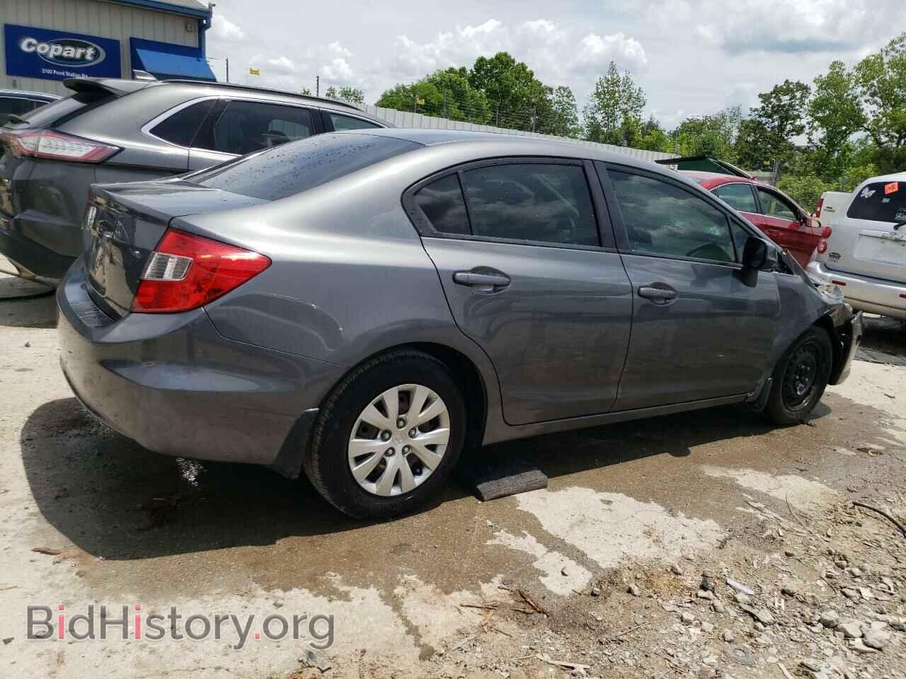2012 HONDA CIVIC - VIN: 19XFB2F55CE026334 - Фото 3