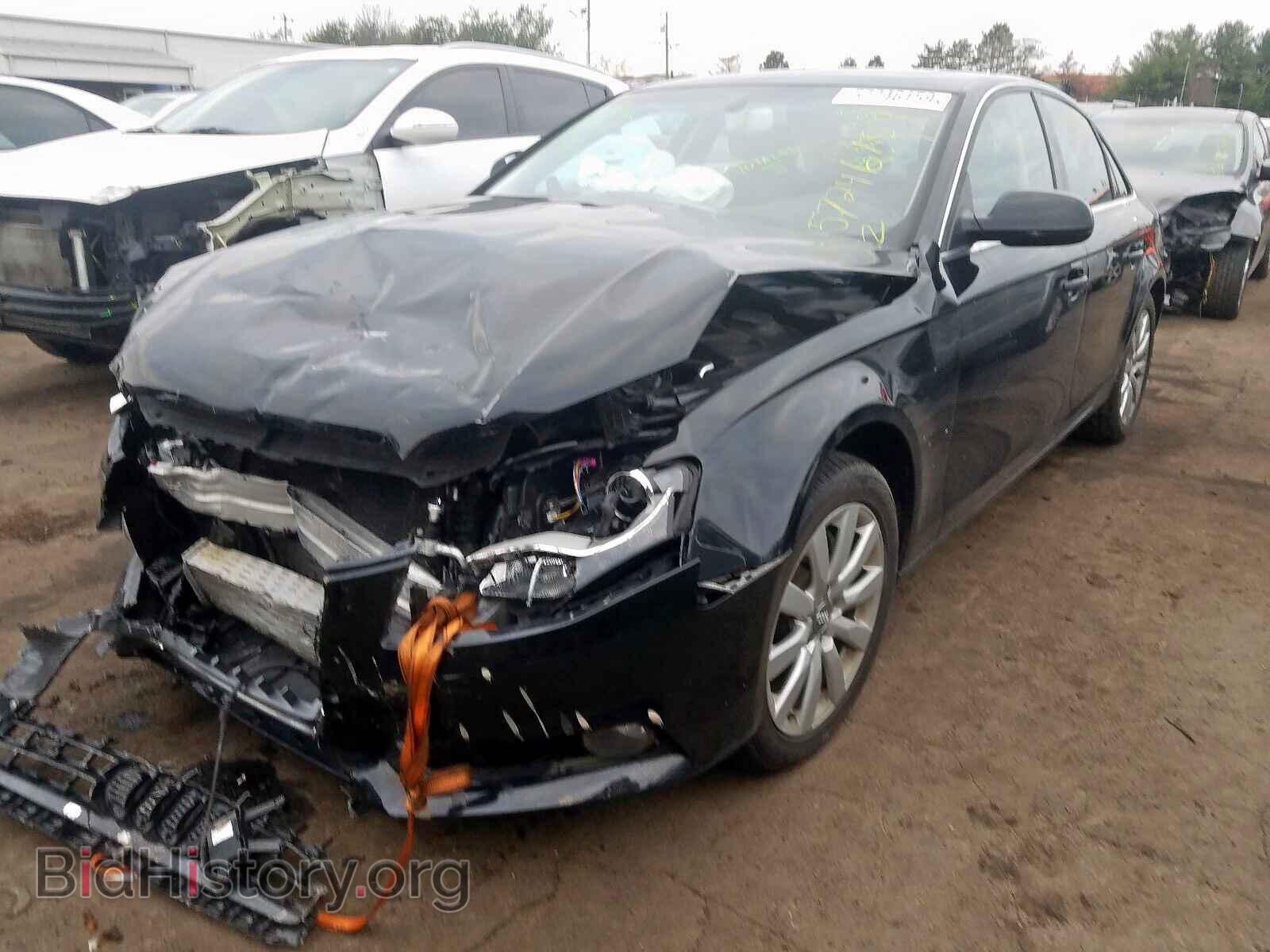 2012 AUDI A4 - VIN: WAUBFAFL0CN008831 - Фото 2