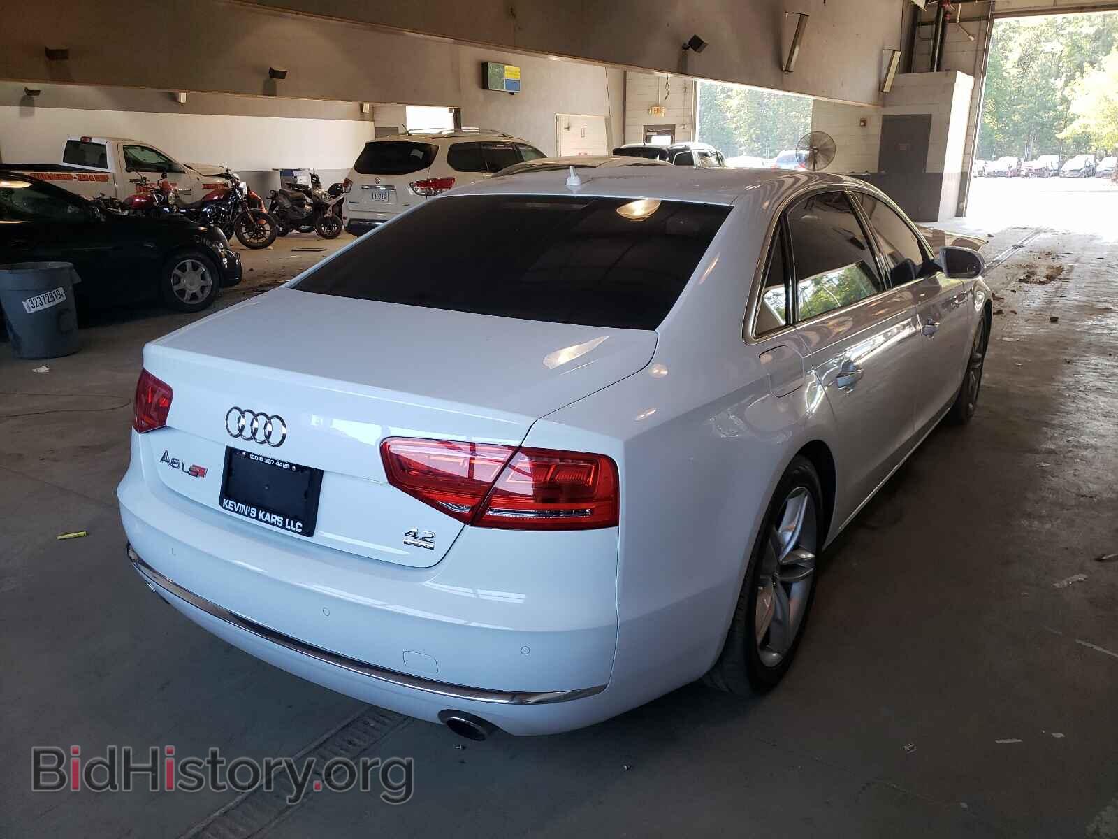 2012 AUDI A8 - VIN: WAURVAFD4CN009331 - Photo 4