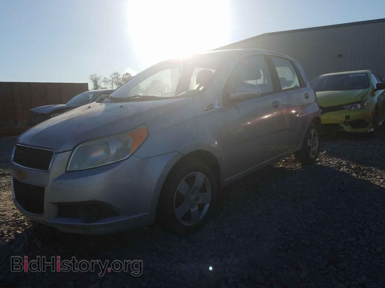 2009 CHEVROLET AVEO - VIN: KL1TD66E49B320437 - Фото 2
