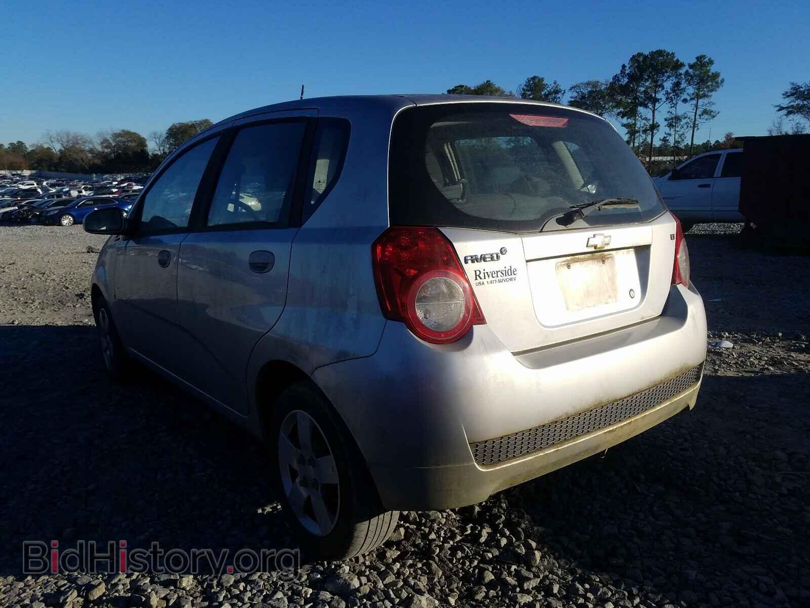 2009 CHEVROLET AVEO - VIN: KL1TD66E49B320437 - Фото 3