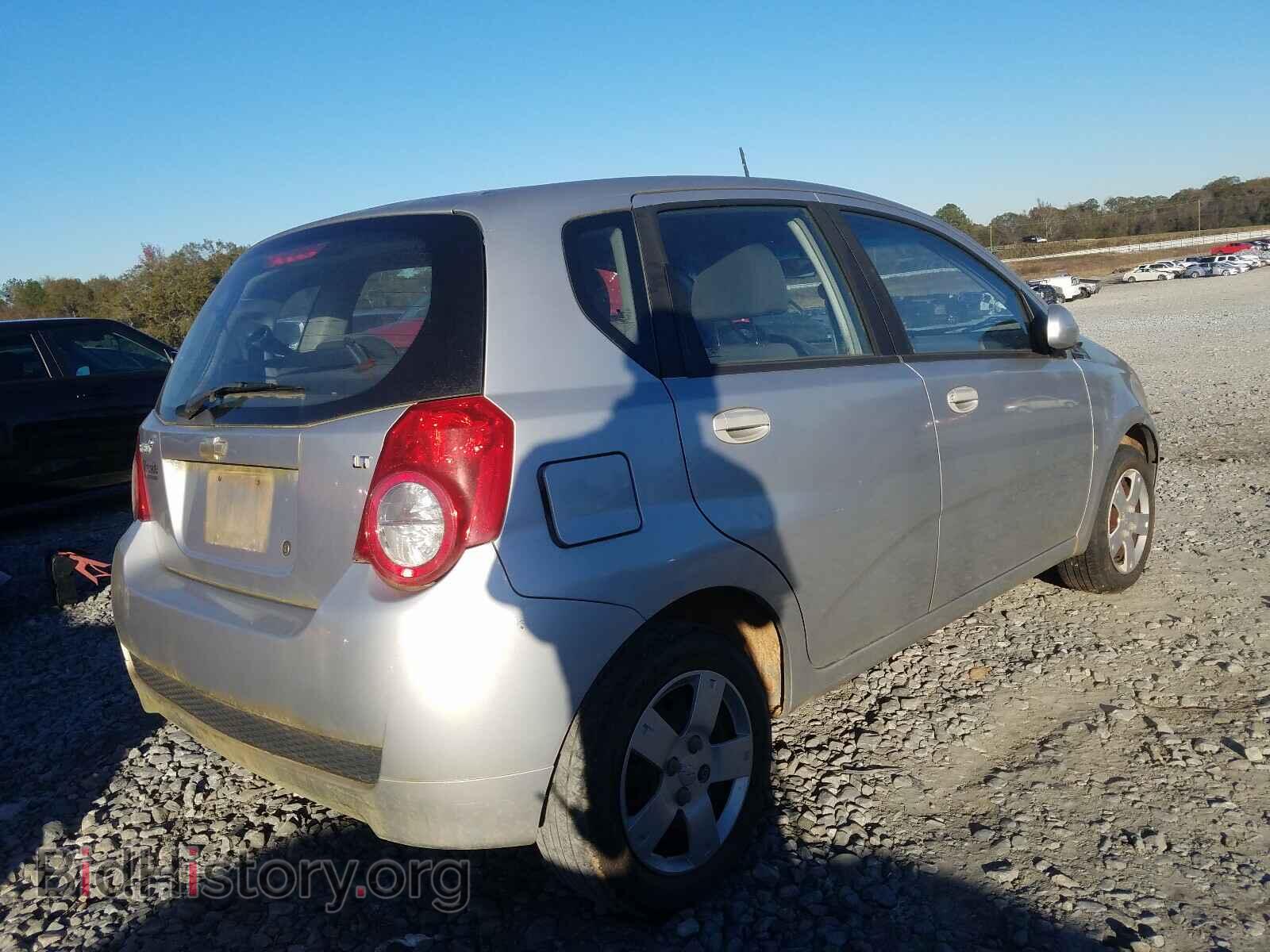 2009 CHEVROLET AVEO - VIN: KL1TD66E49B320437 - Фото 4