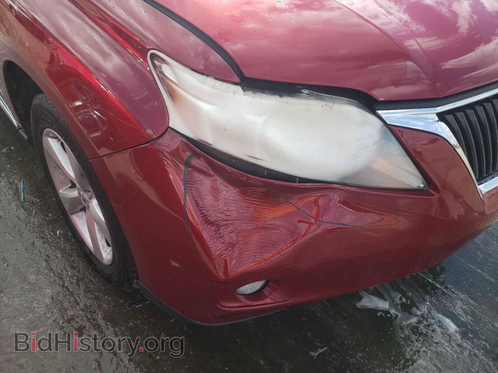 2010 LEXUS RX350 - VIN: 2T2BK1BA0AC066355 - Фото 9