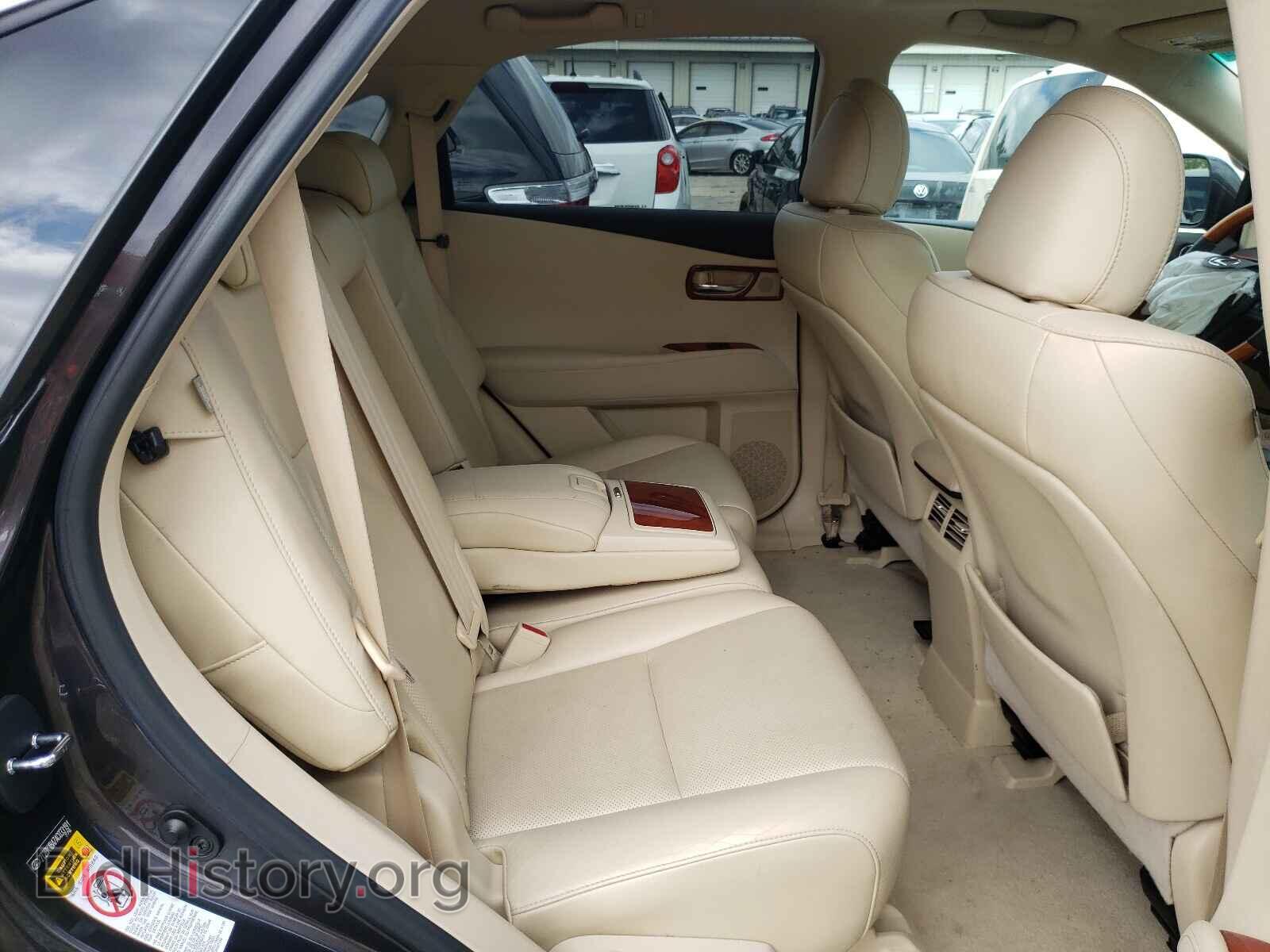 2010 LEXUS RX350 - VIN: 2T2BK1BA7AC033191 - Фото 6