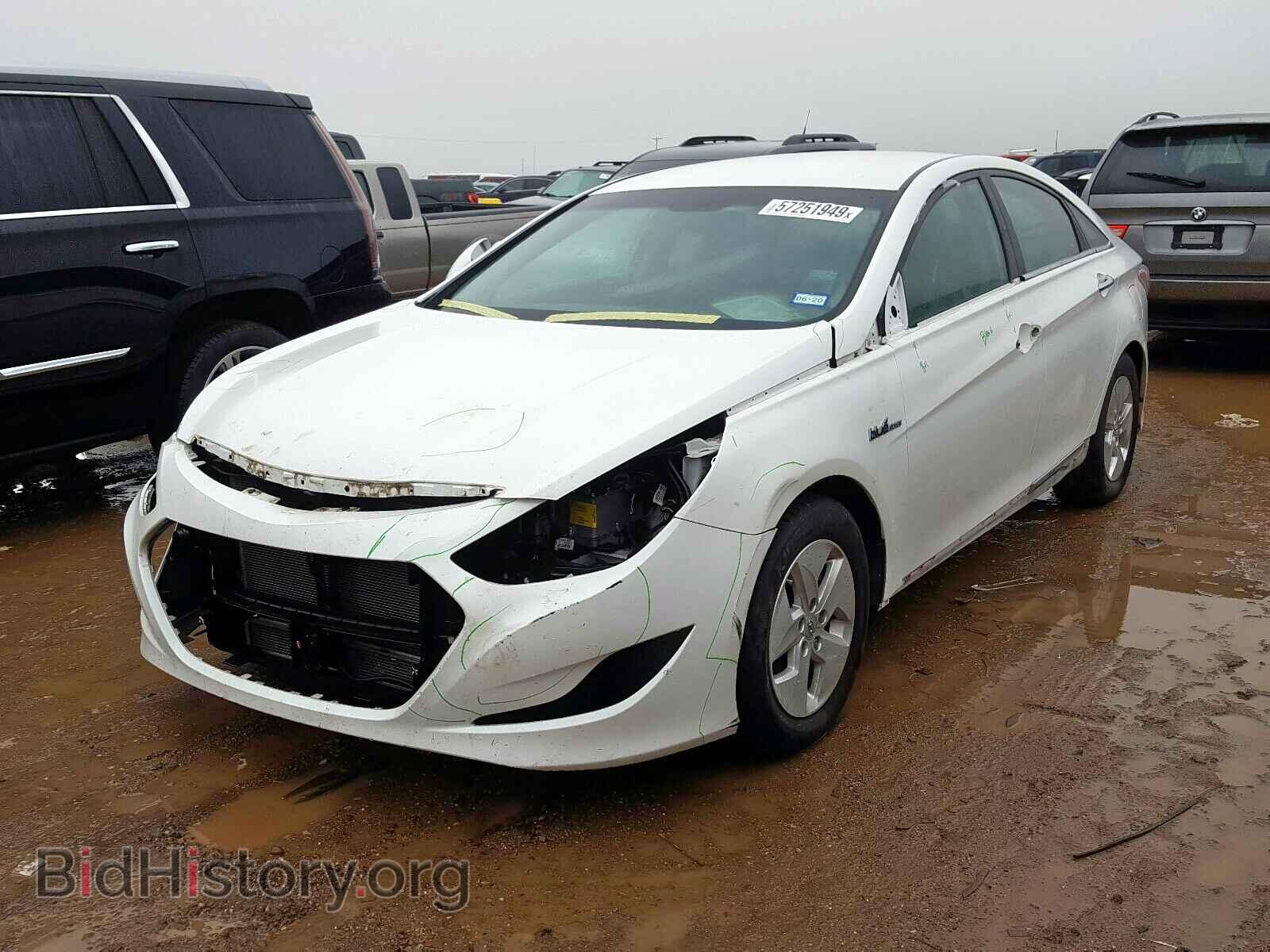 2012 HYUNDAI SONATA - VIN: KMHEC4A49CA034759 - Фото 2