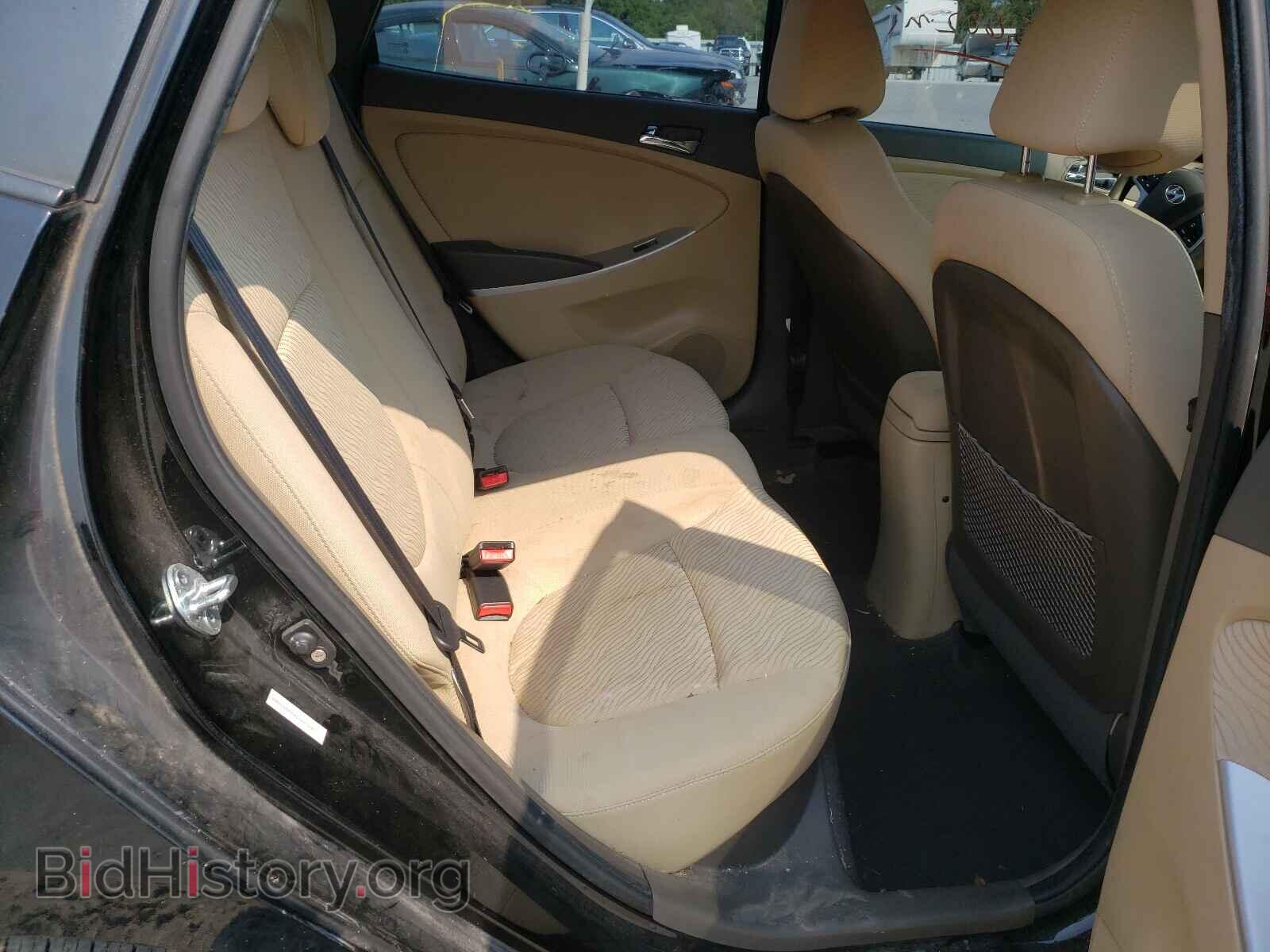 2012 HYUNDAI ACCENT - VIN: KMHCU4AEXCU241687 - Фото 6