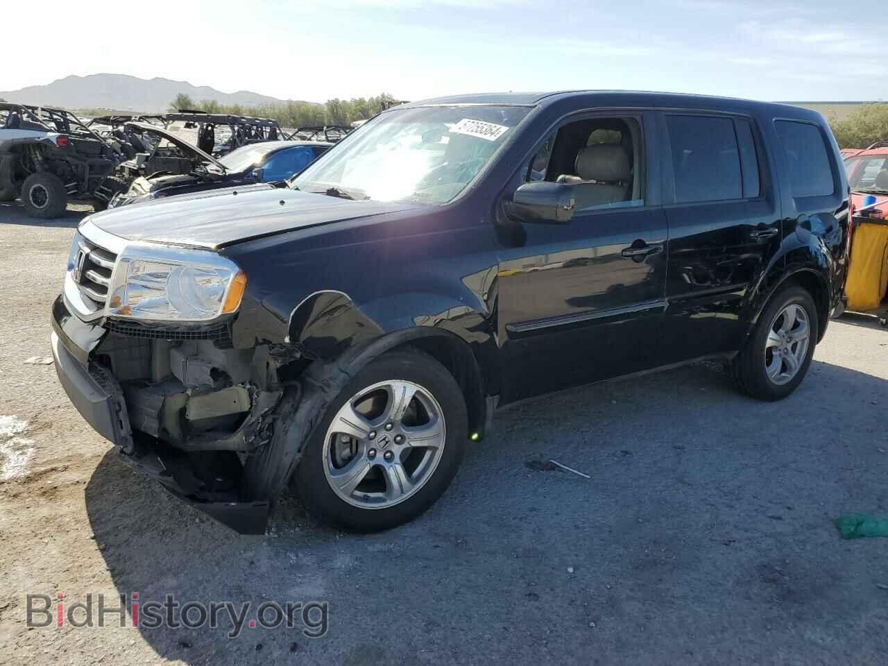 Photo 5FNYF4H59CB020052 - HONDA PILOT 2012