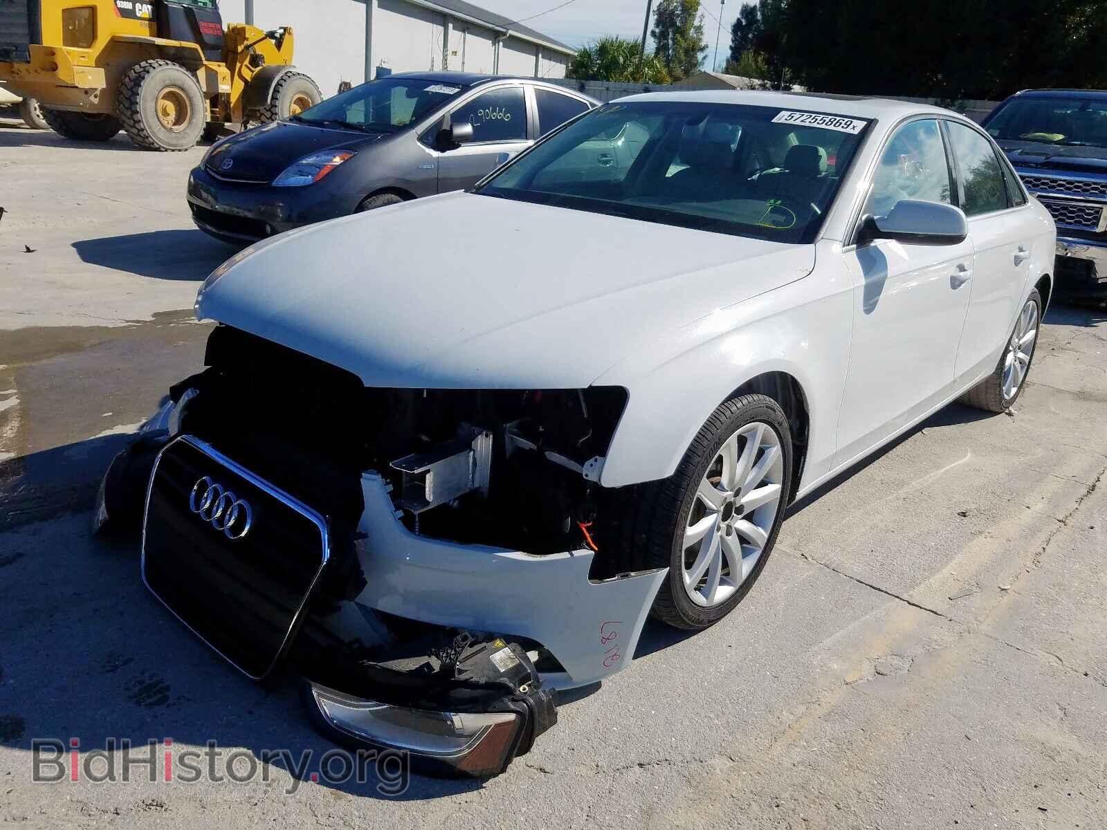 2013 AUDI A4 - VIN: WAUEFAFL2DN030019 - Фото 2