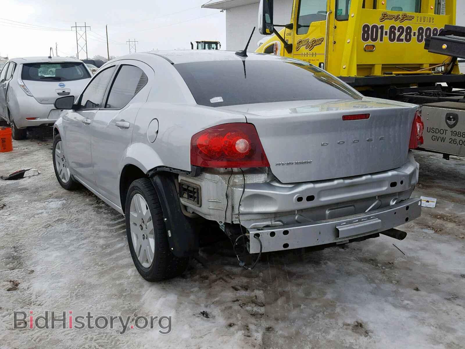 2011 DODGE AVENGER - VIN: 1B3BD4FB3BN502201 - Фото 3
