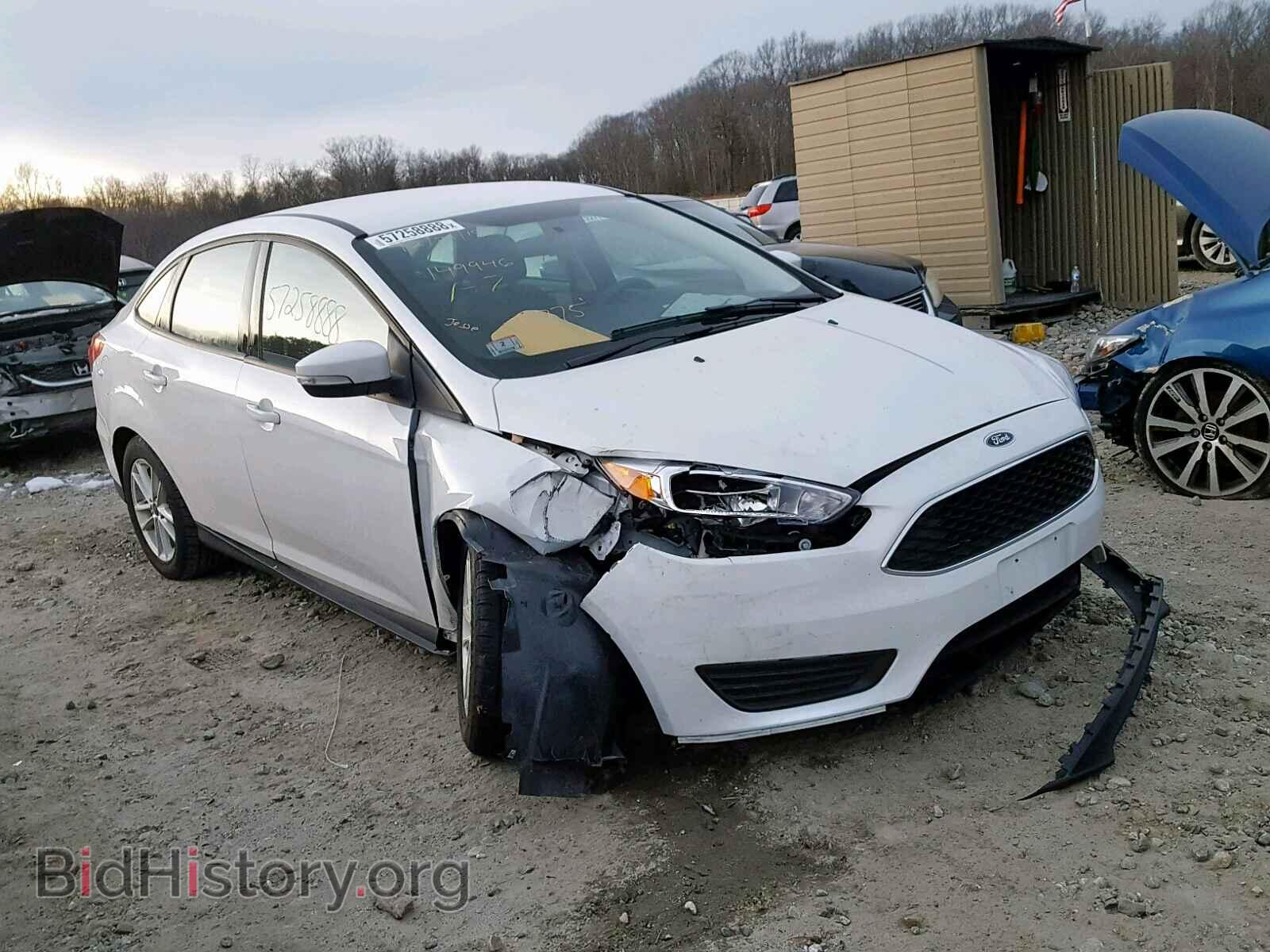 Фотография 1FADP3F26GL384775 - FORD FOCUS SE 2016