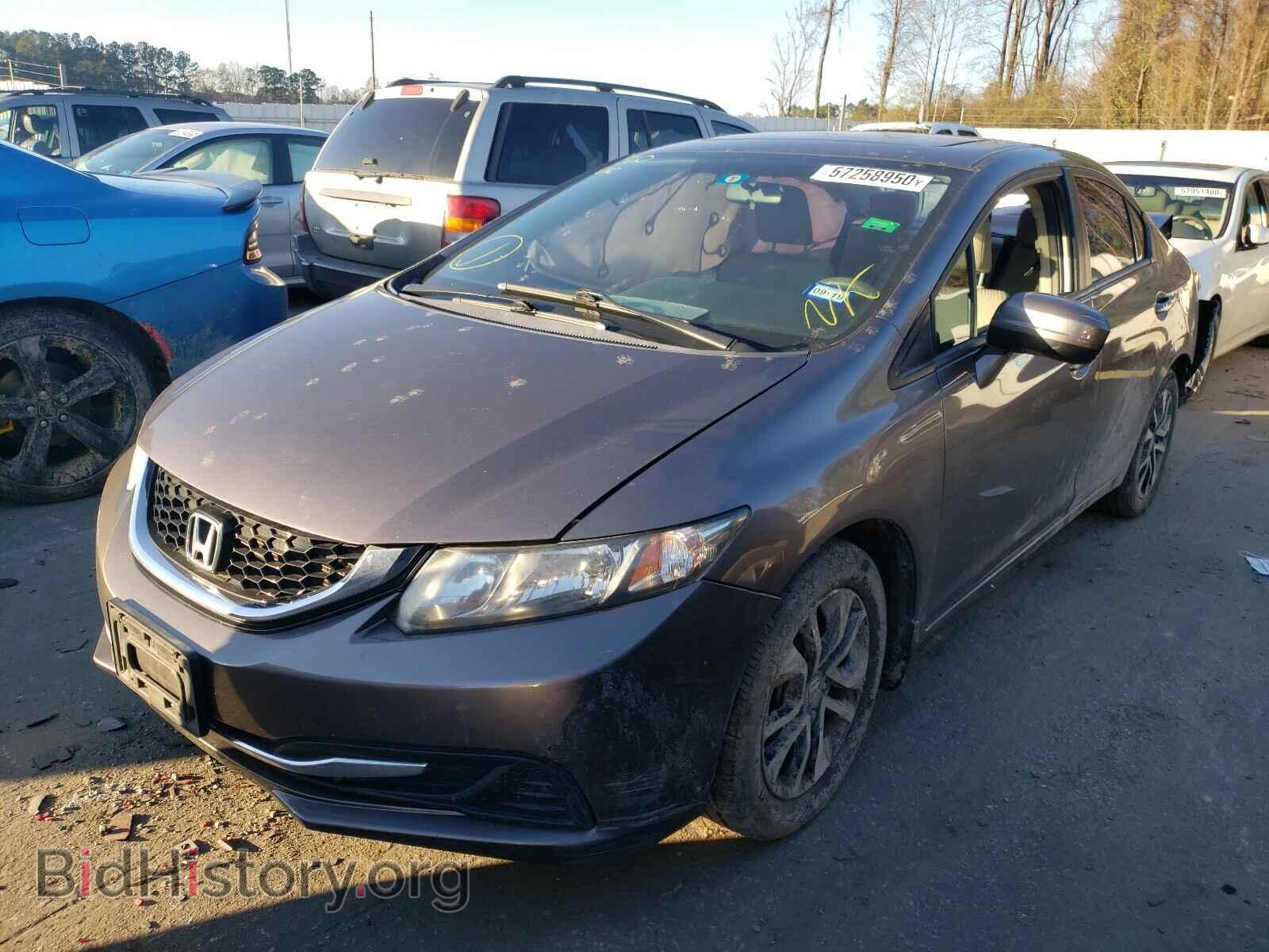 2014 HONDA CIVIC - VIN: 19XFB2F86EE024847 - Фото 2