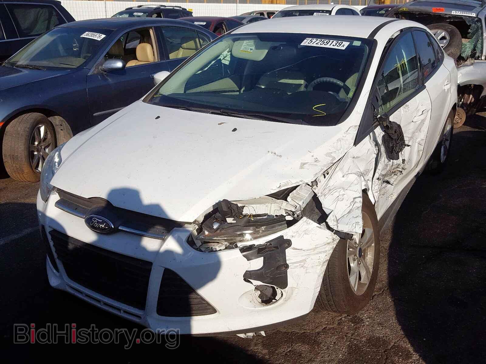 2014 FORD FOCUS SE - VIN: 1FADP3F21EL420904 - Фото 2