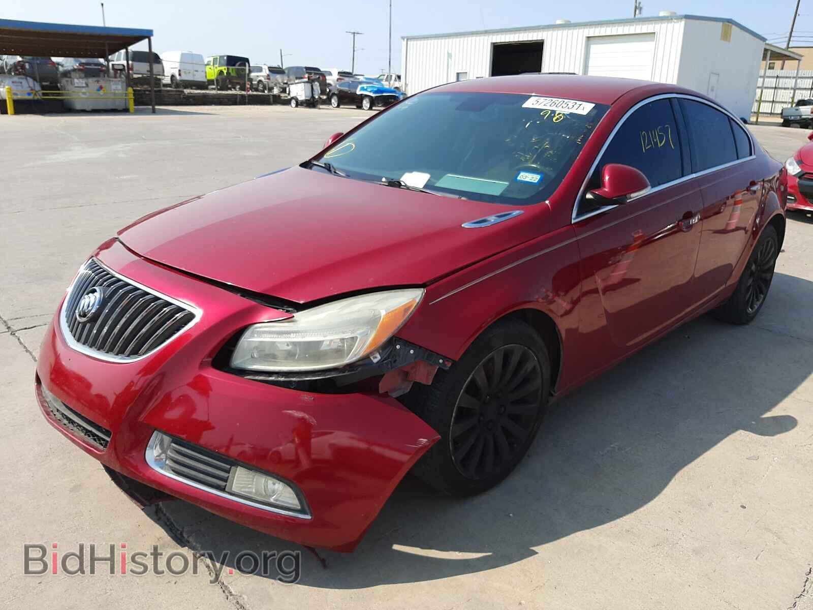 2012 BUICK REGAL - VIN: 2G4GS5EV1C9210686 - Фото 2