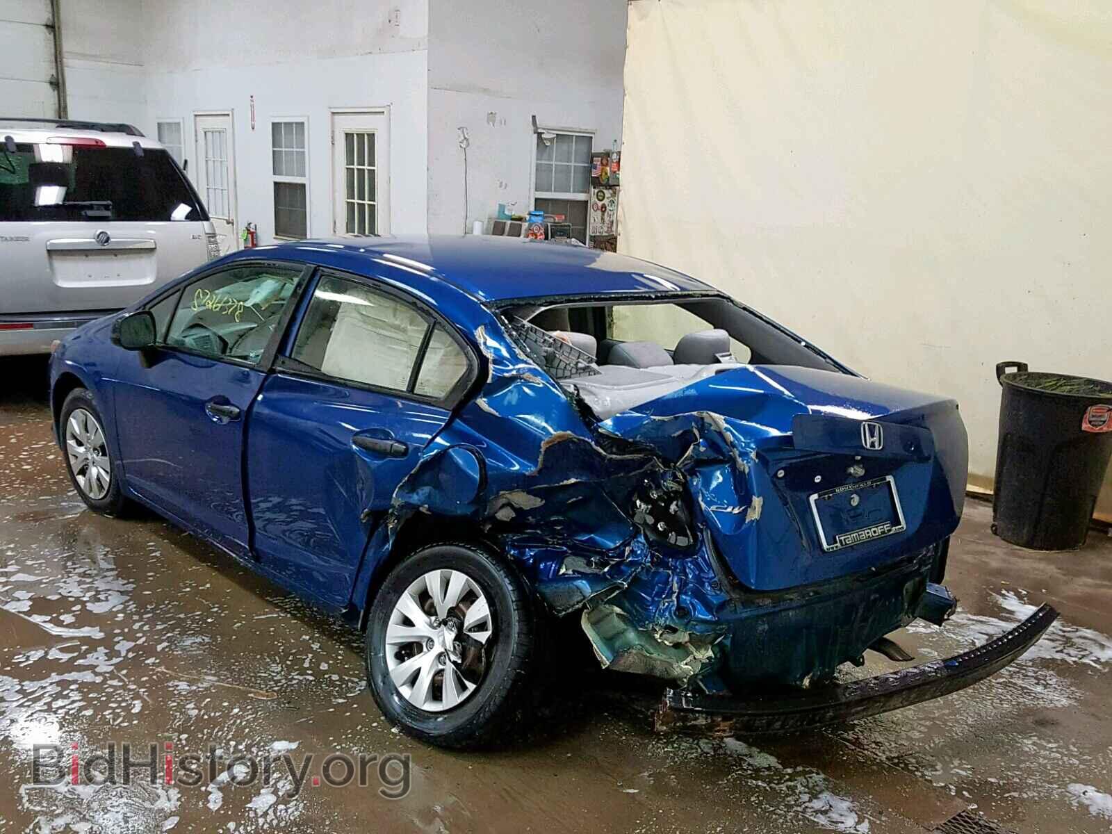 2012 HONDA CIVIC - VIN: 19XFB2F22CE000179 - Фото 3
