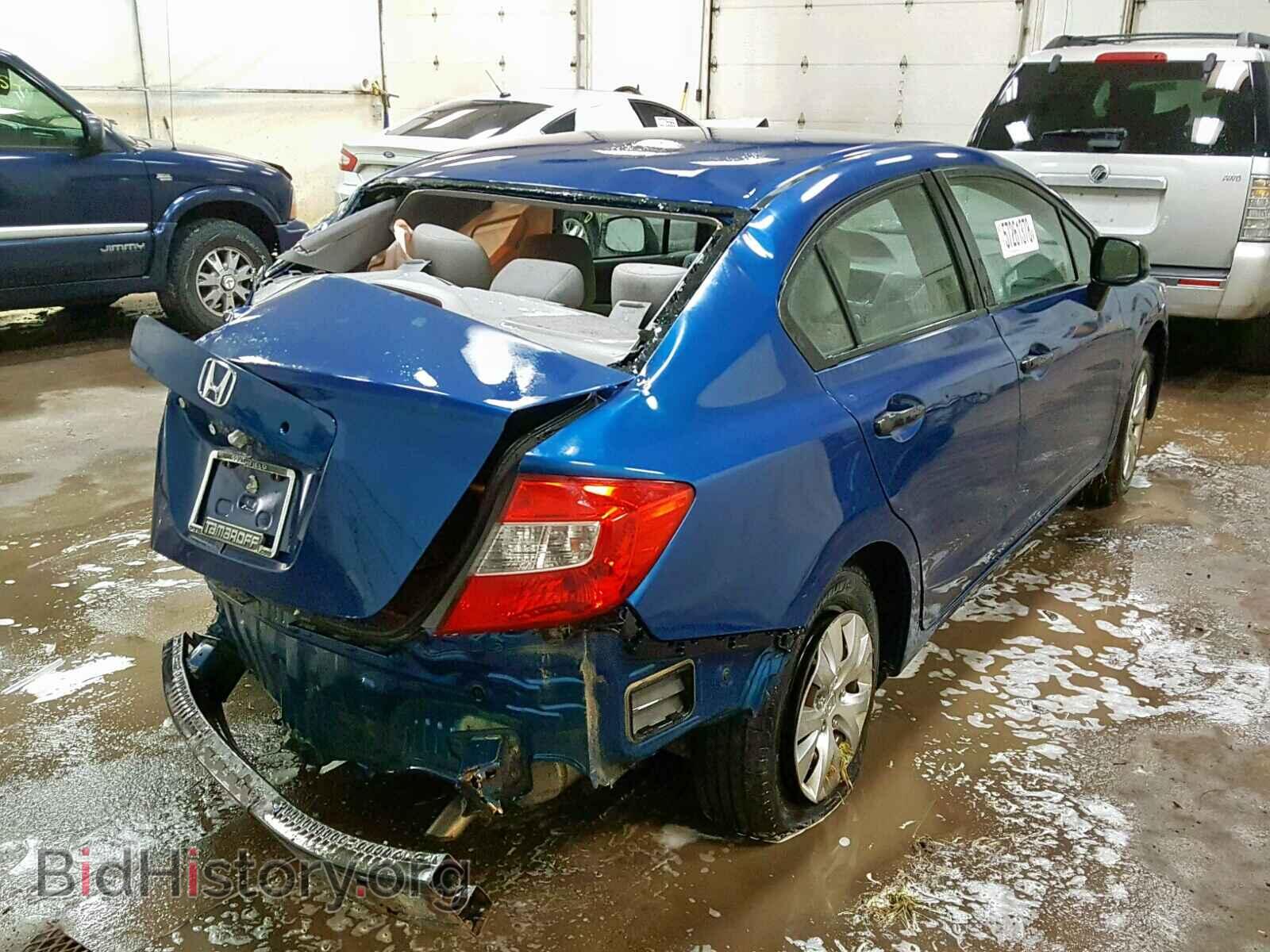 2012 HONDA CIVIC - VIN: 19XFB2F22CE000179 - Фото 4