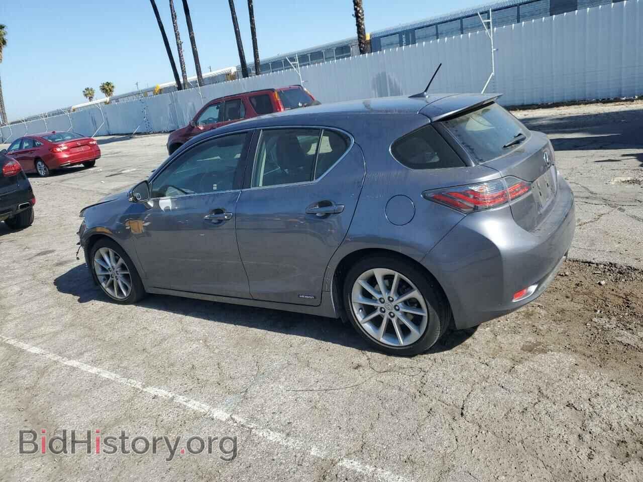 2012 LEXUS CT 200 - VIN: JTHKD5BH0C2081604 - Фото 2