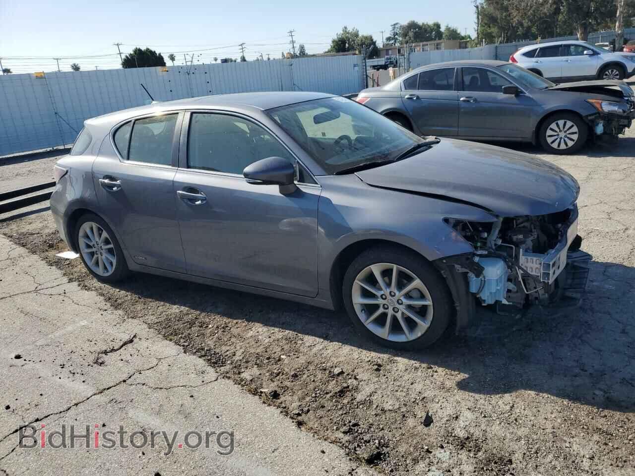 2012 LEXUS CT 200 - VIN: JTHKD5BH0C2081604 - Фото 4