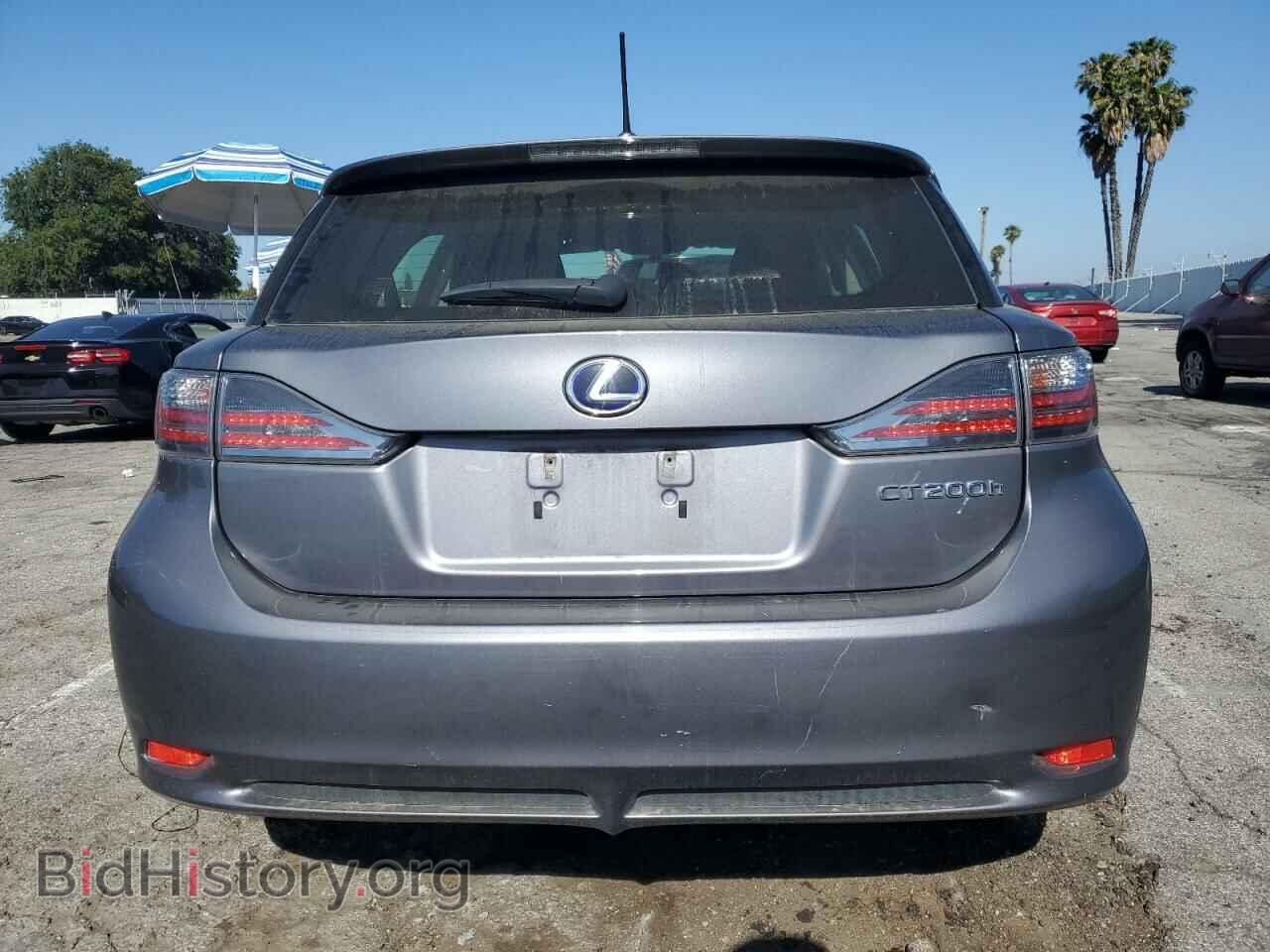 2012 LEXUS CT 200 - VIN: JTHKD5BH0C2081604 - Фото 6