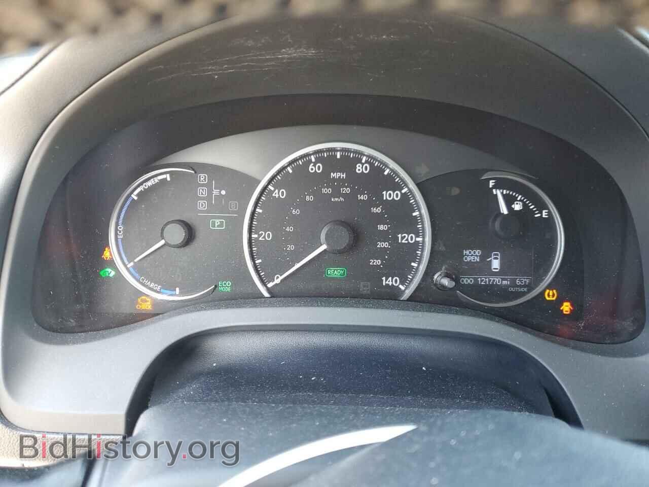 2012 LEXUS CT 200 - VIN: JTHKD5BH0C2081604 - Фото 9