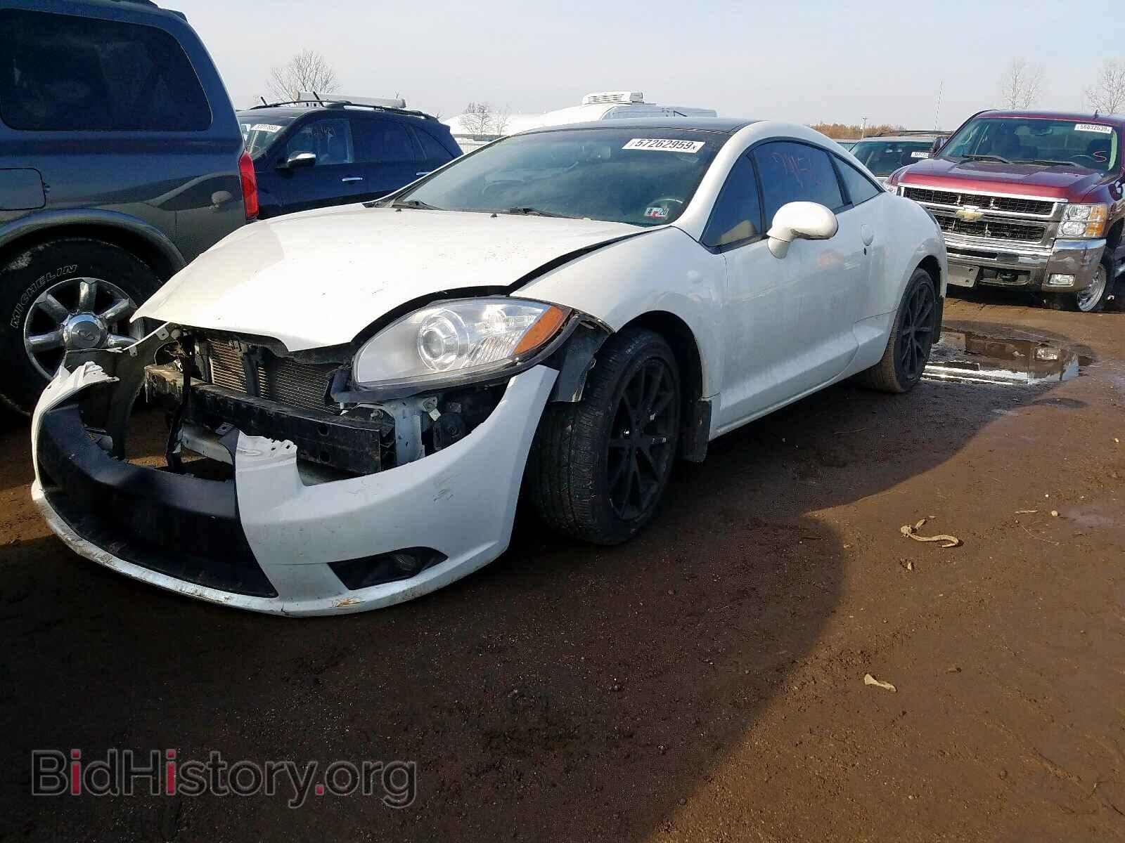 2011 MITSUBISHI ECLIPSE - VIN: 4A31K5DF0BE001842 - Фото 2