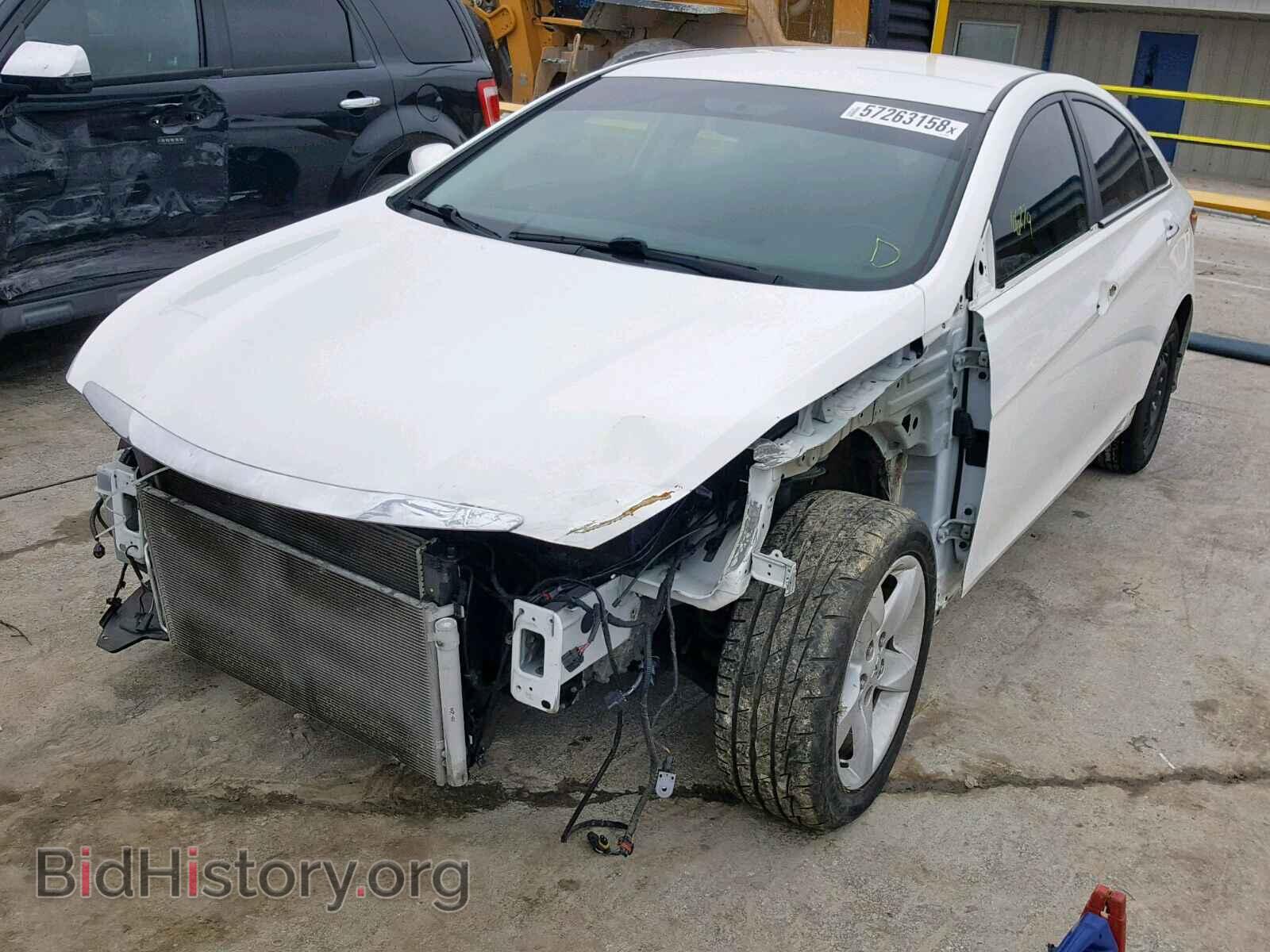 2014 HYUNDAI SONATA - VIN: 5NPEC4AC2EH820202 - Фото 2