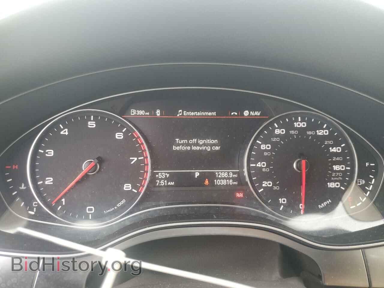 2013 AUDI A6 - VIN: WAUGFAFC2DN055818 - Фото 9