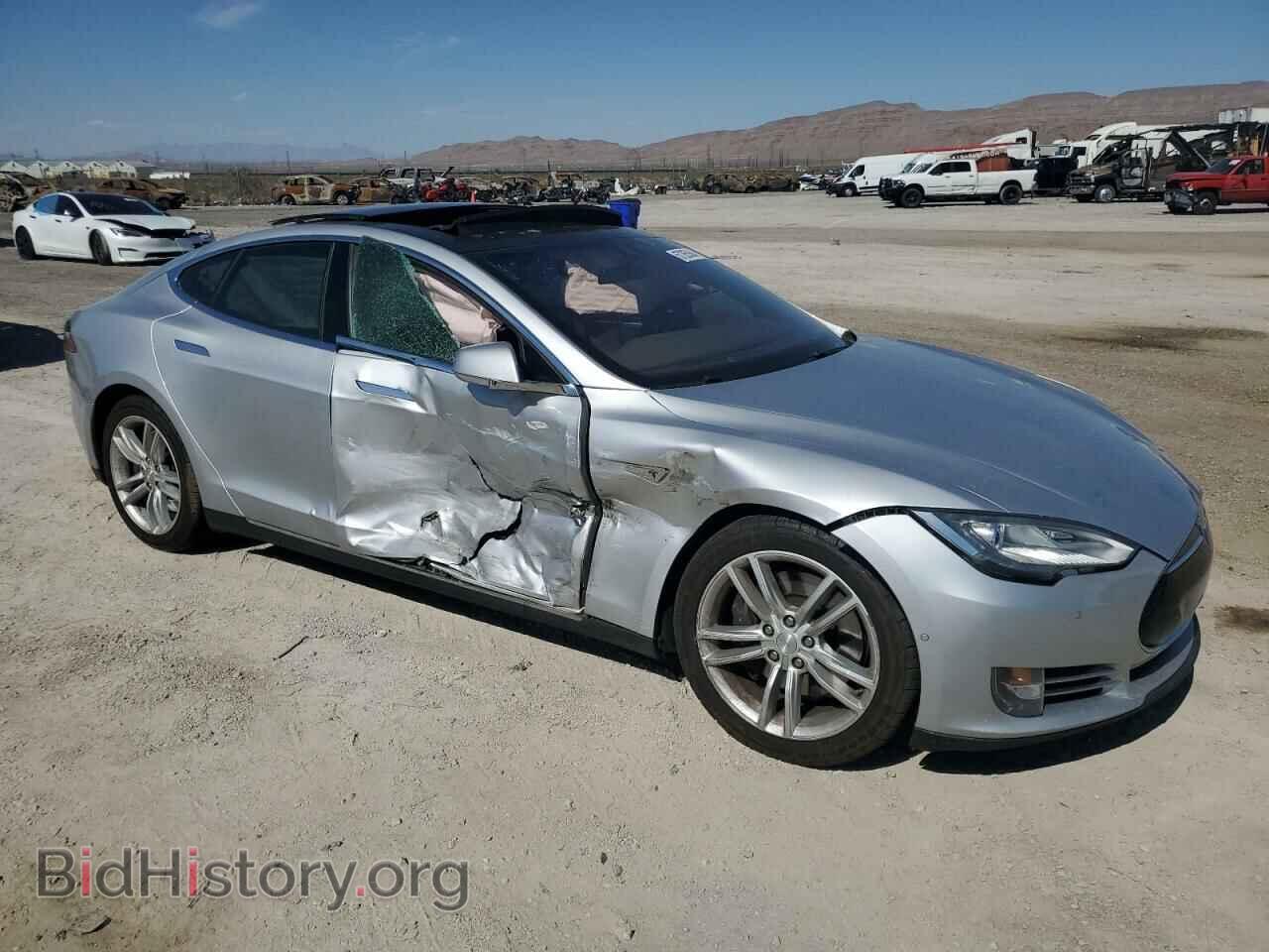 2015 TESLA MODEL S - VIN: 5YJSA1H2XFF087174 - Photo 4