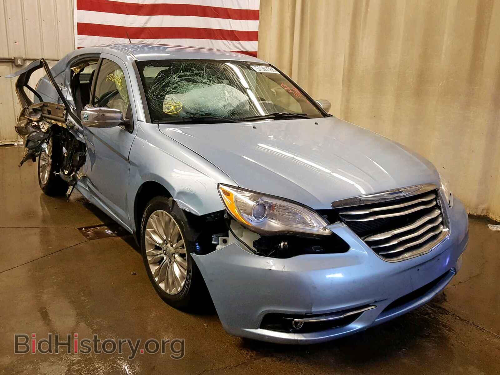 Фотография 1C3CCBCB6CN159310 - CHRYSLER 200 2012