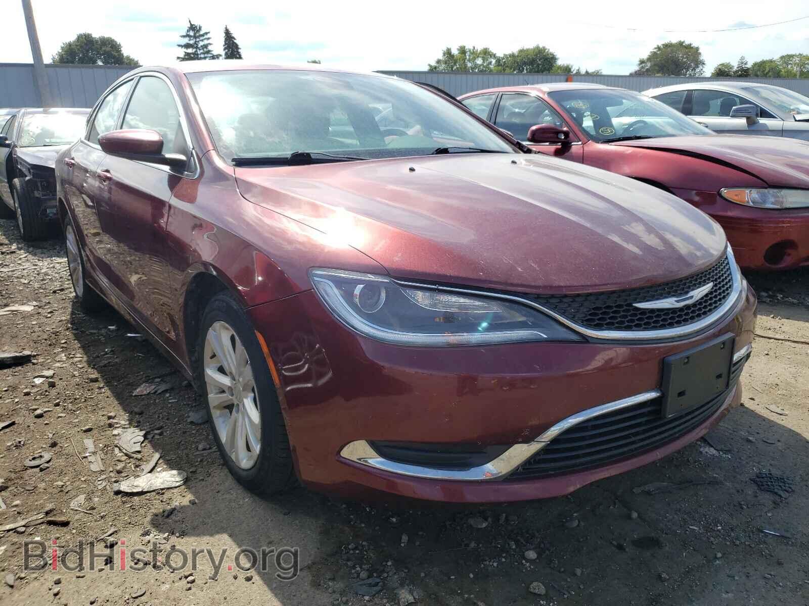 Фотография 1C3CCCAB8FN758500 - CHRYSLER 200 2015