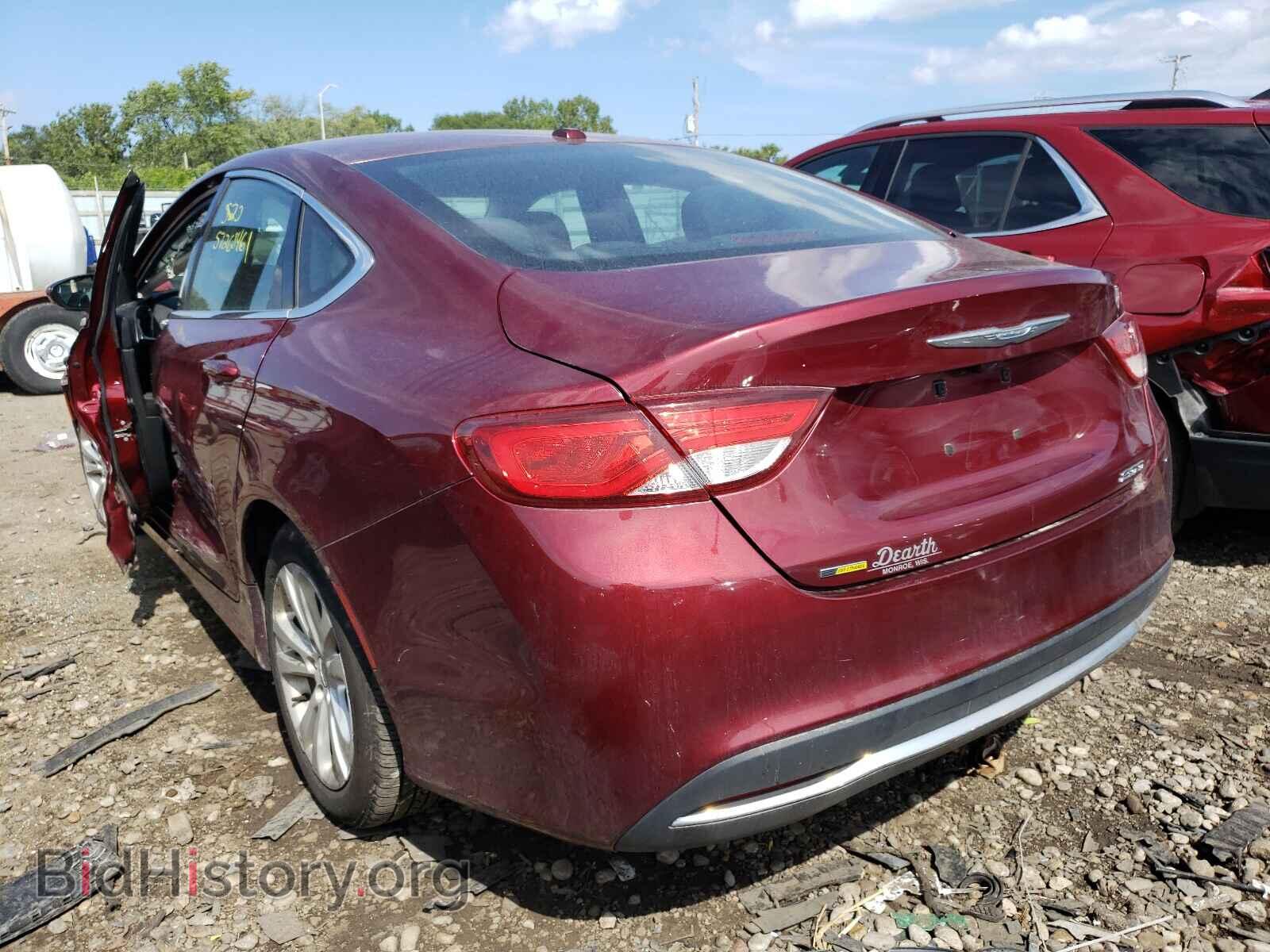 2015 CHRYSLER 200 - VIN: 1C3CCCAB8FN758500 - Фото 3
