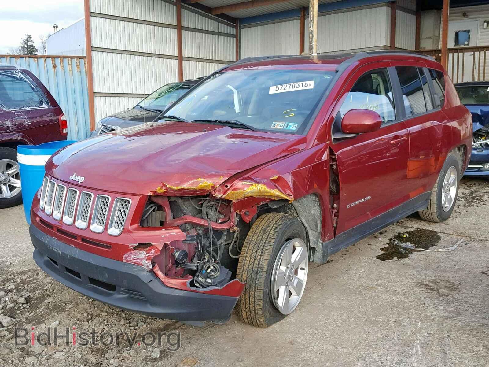 2014 JEEP COMPASS LA - VIN: 1C4NJCEA9ED503404 - Фото 2