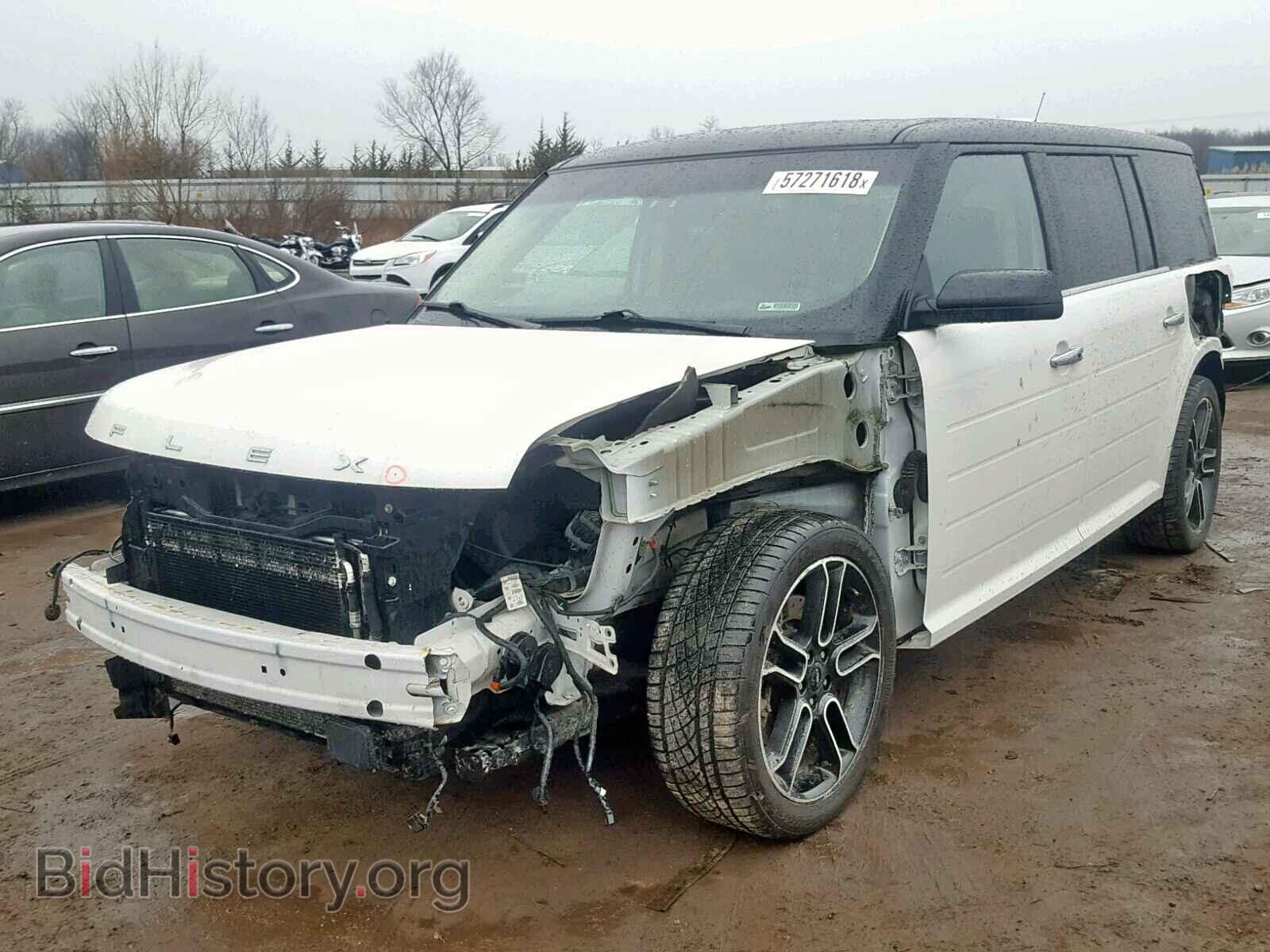 2013 FORD FLEX LIMIT - VIN: 2FMHK6DT7DBD15348 - Фото 2
