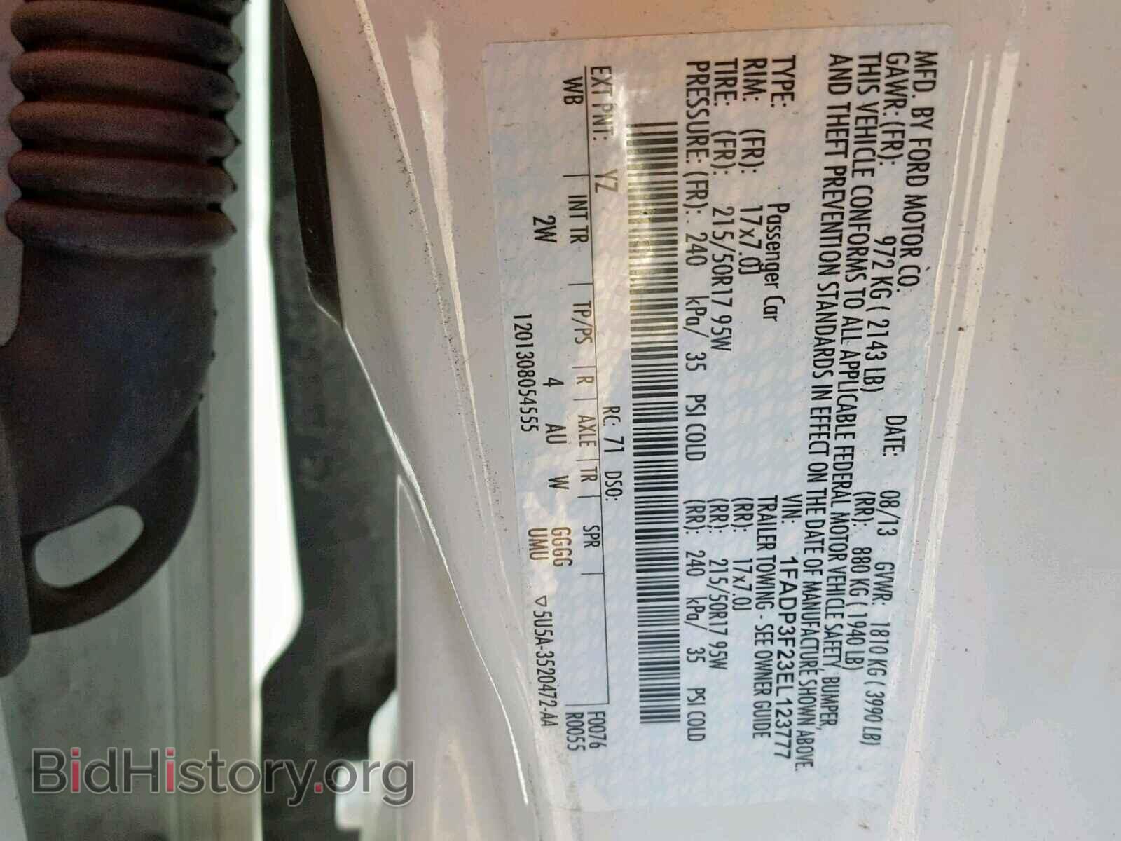 2014 FORD FOCUS - VIN: 1FADP3F23EL123777 - Photo 10