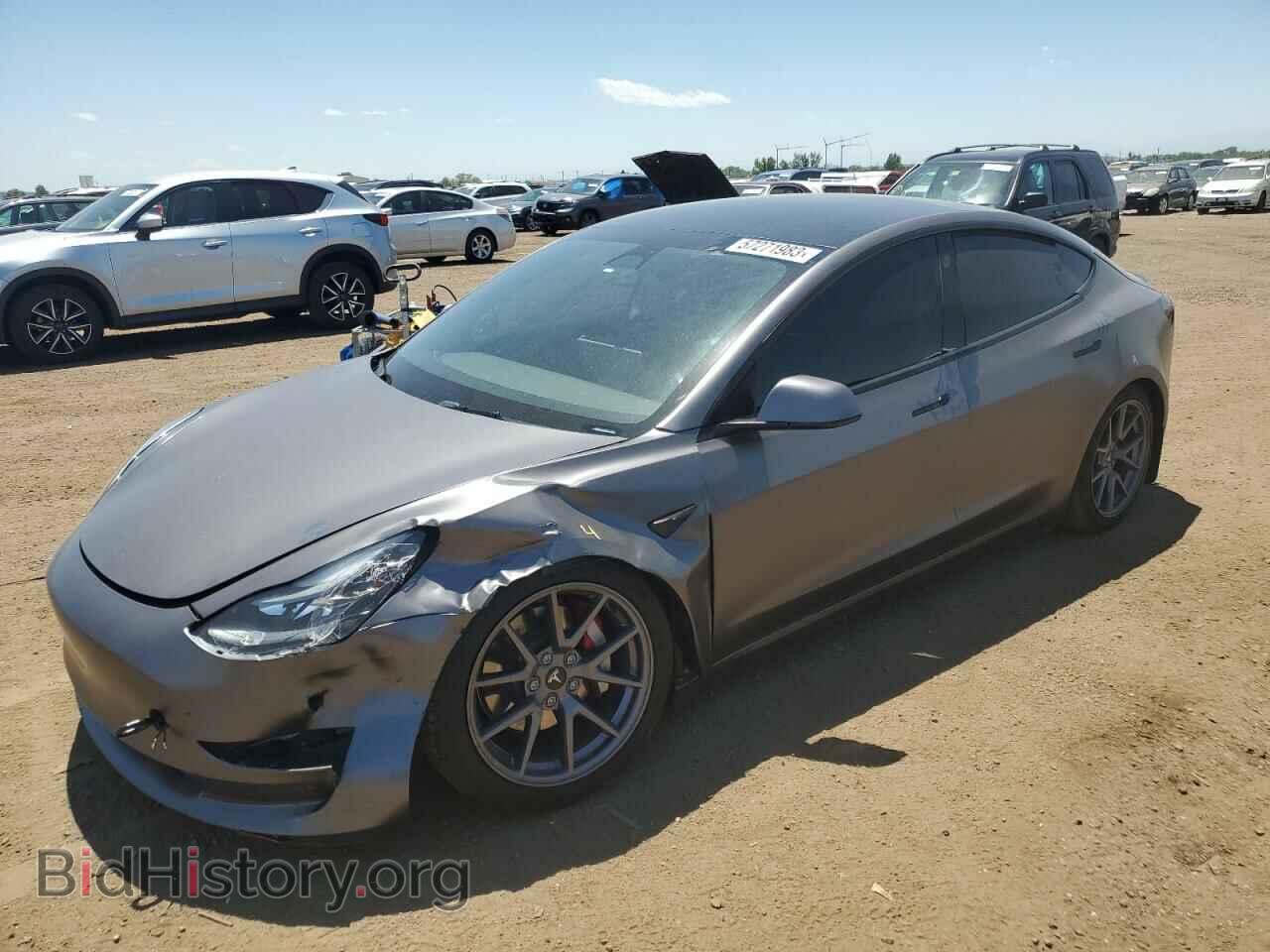 Photo 5YJ3E1EB2NF245552 - TESLA MODEL 3 2022