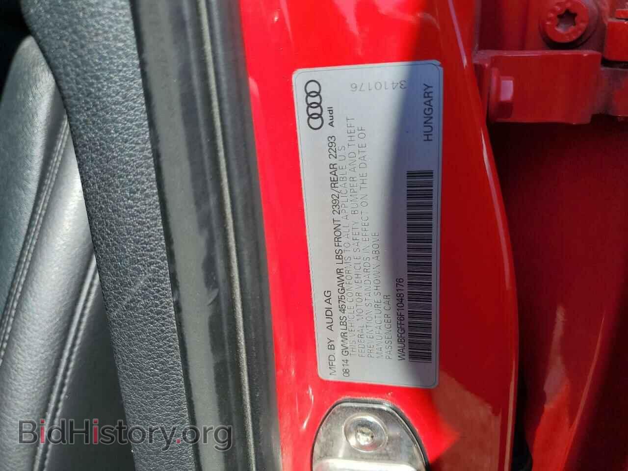2015 AUDI A3 - VIN: WAUBFGFF6F1048176 - Фото 12